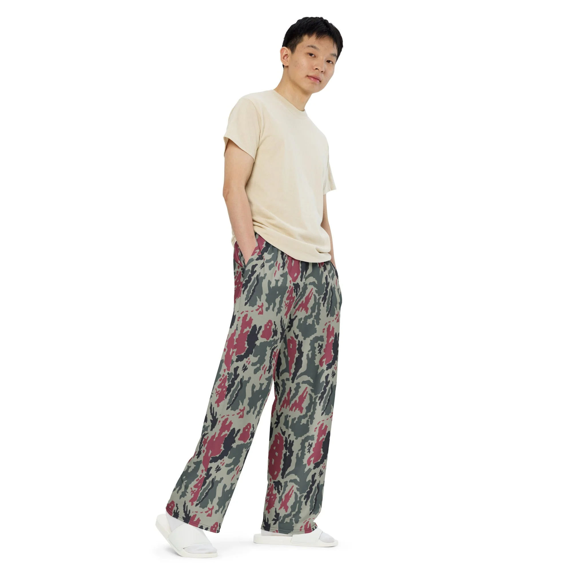 Iranian Island CAMO Unisex Wide-Leg Leisure Pants - Image 3