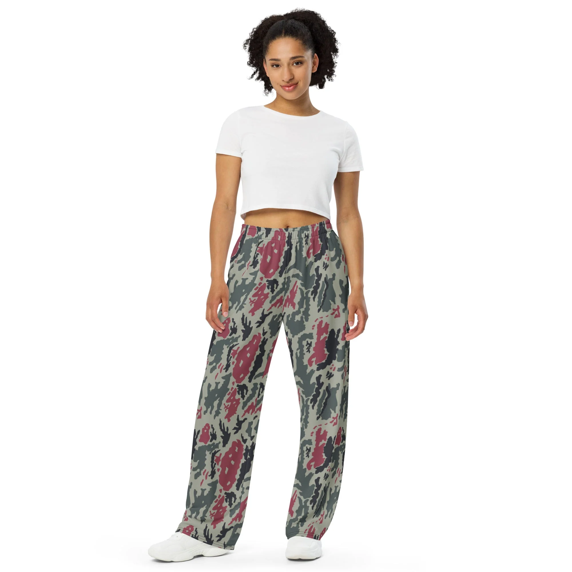 Iranian Island CAMO Unisex Wide-Leg Leisure Pants - Image 4