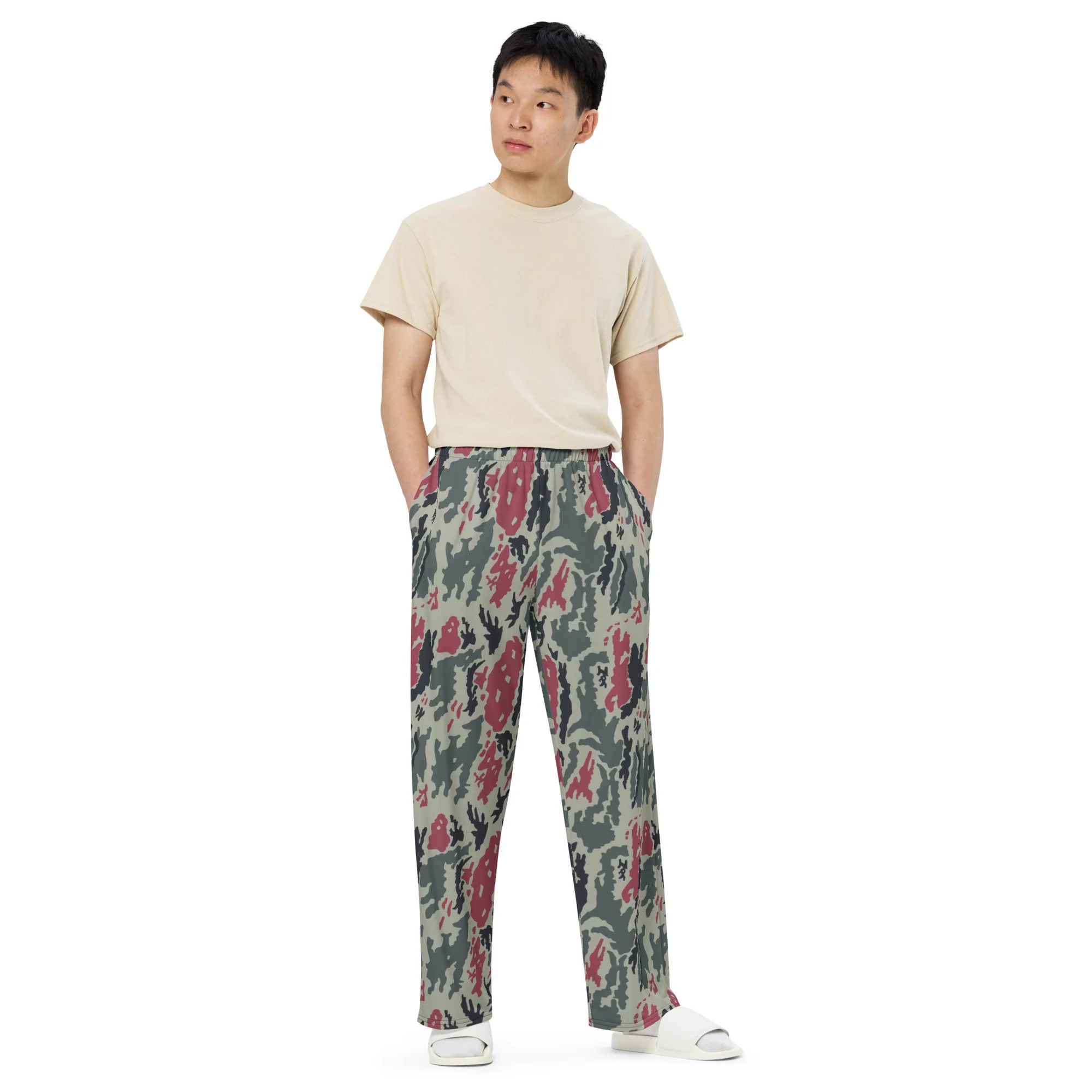 Iranian Island CAMO Unisex Wide-Leg Leisure Pants - Image 5