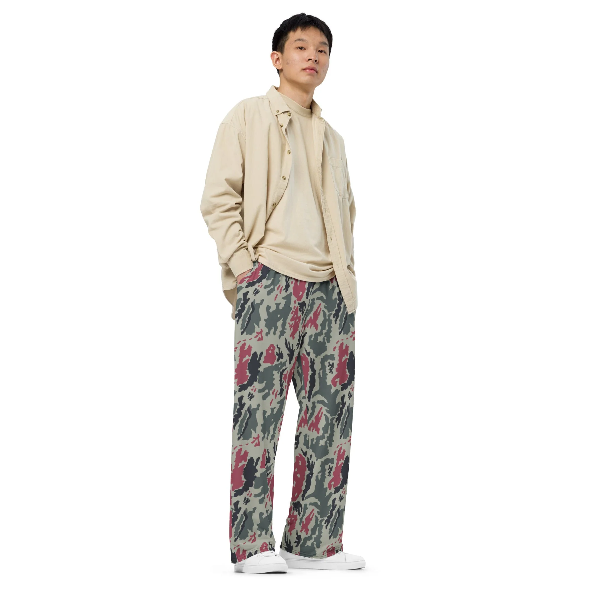 Iranian Island CAMO Unisex Wide-Leg Leisure Pants - Image 6