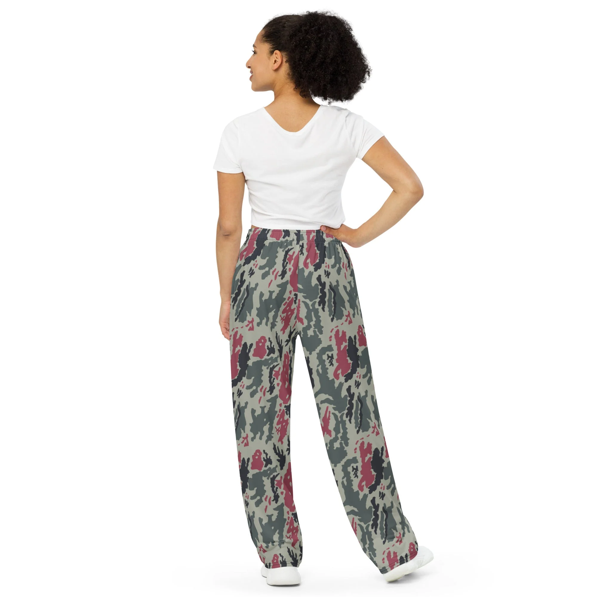 Iranian Island CAMO Unisex Wide-Leg Leisure Pants - Image 8
