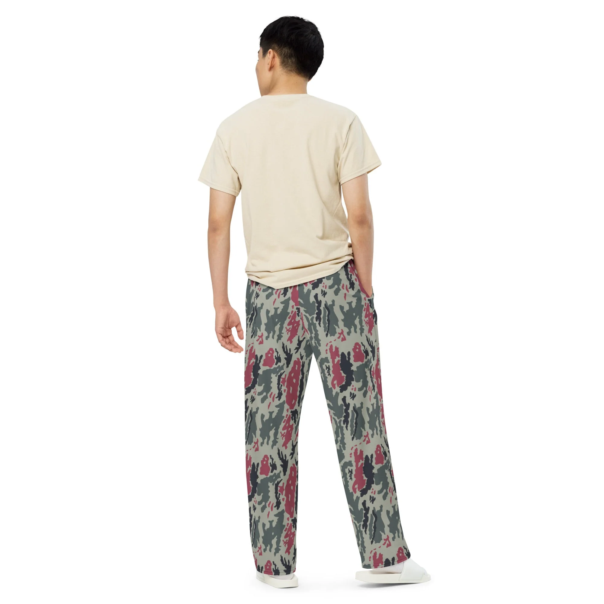 Iranian Island CAMO Unisex Wide-Leg Leisure Pants - Image 9