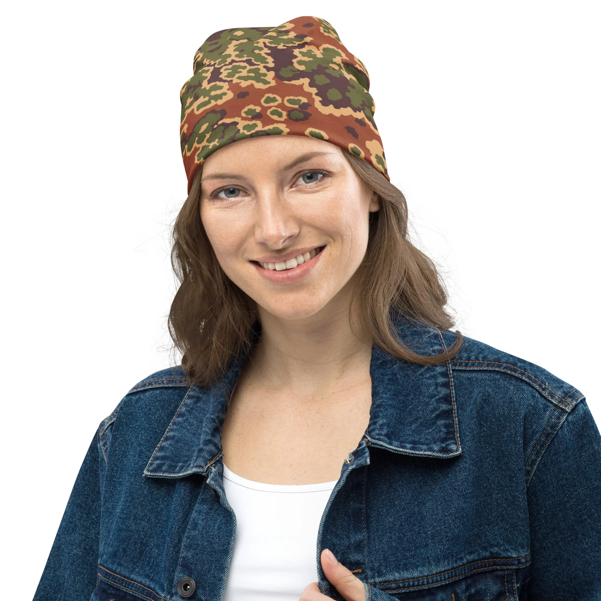 Iraqi Oak Leaf Eichenlaubmuster Arid CAMO Beanie - Image 5