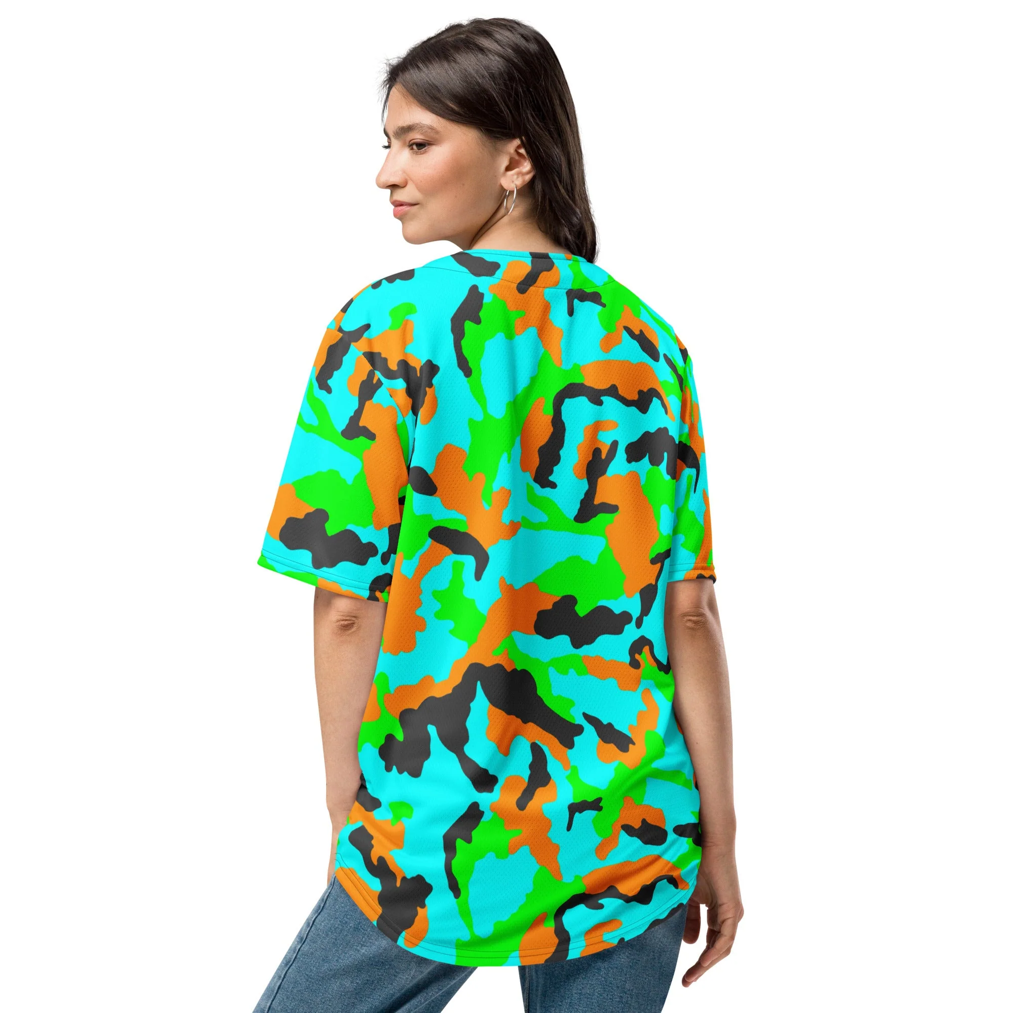 Irish DPM Intrepid CAMO Unisex Baseball Jersey - Image 4