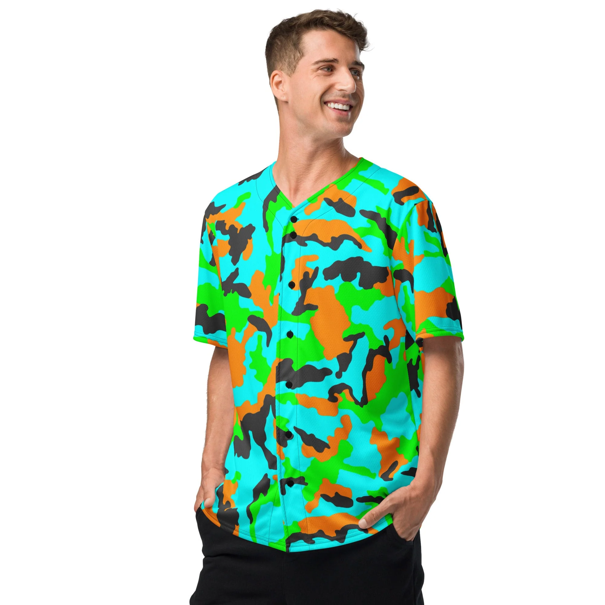 Irish DPM Intrepid CAMO Unisex Baseball Jersey - Image 9