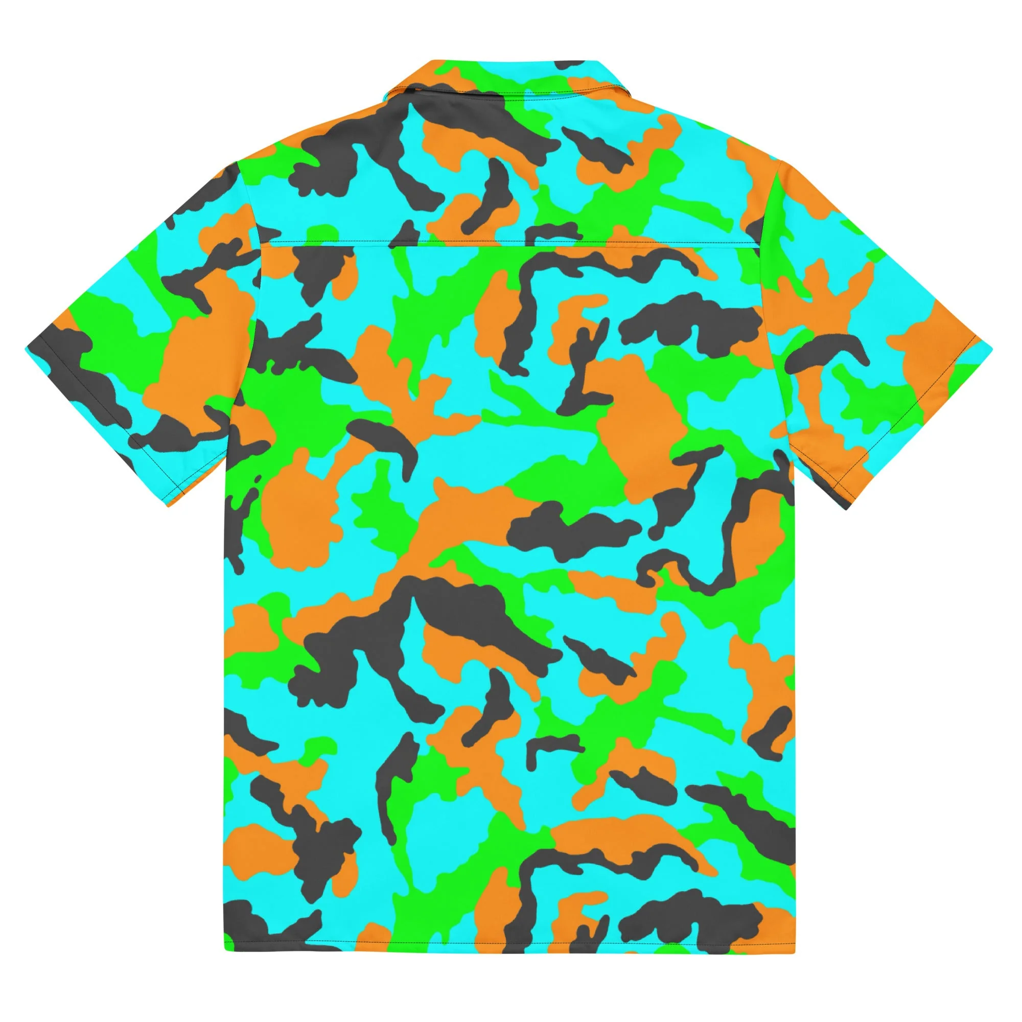 Irish DPM Intrepid CAMO Unisex Short-Sleeve Button Shirt - Image 8