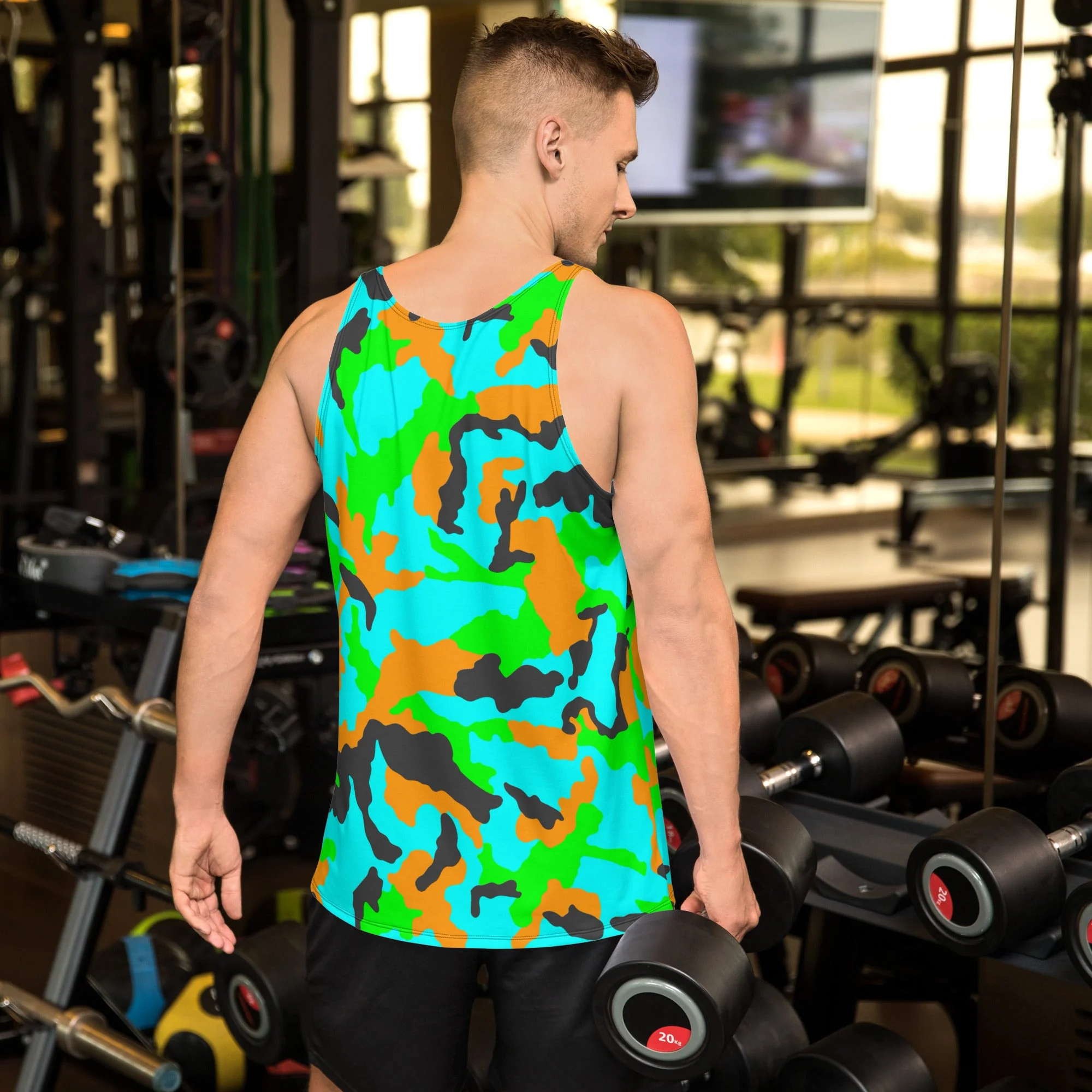 Irish DPM Intrepid CAMO Unisex Tank Top - Image 2
