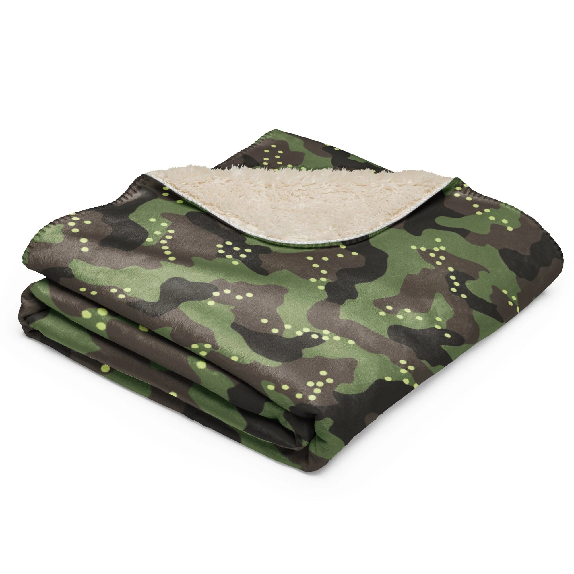 Israeli IDF Mitznefet CAMO Sherpa Blanket - Image 5