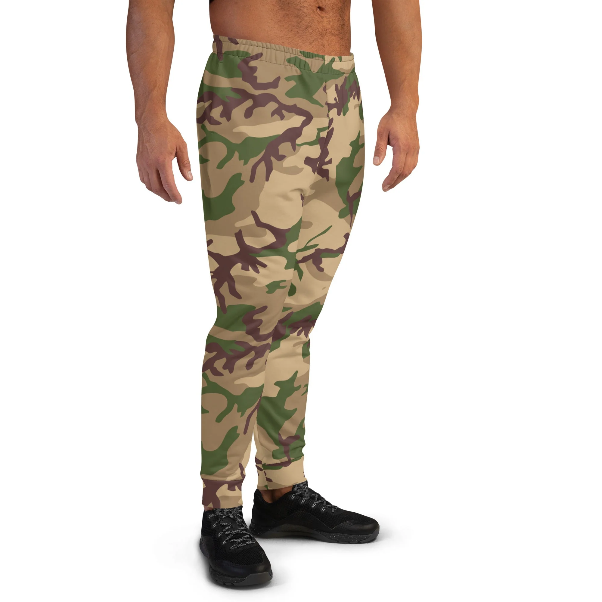 Italian Mimetico Deserto CAMO Mens Joggers - Image 3