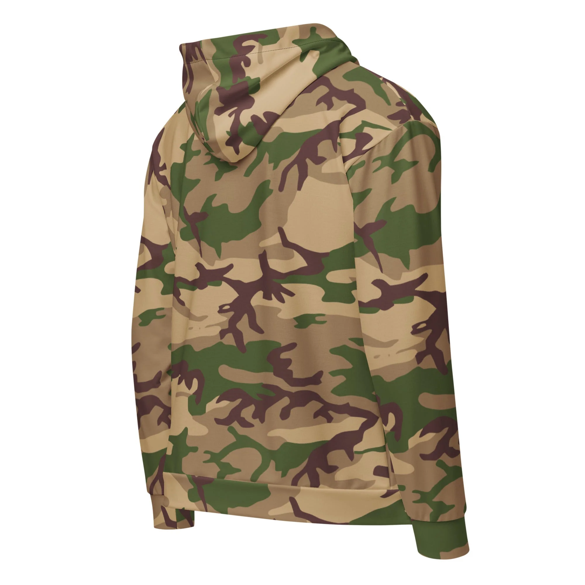 Italian Mimetico Deserto CAMO Unisex Zip Hoodie - Image 13
