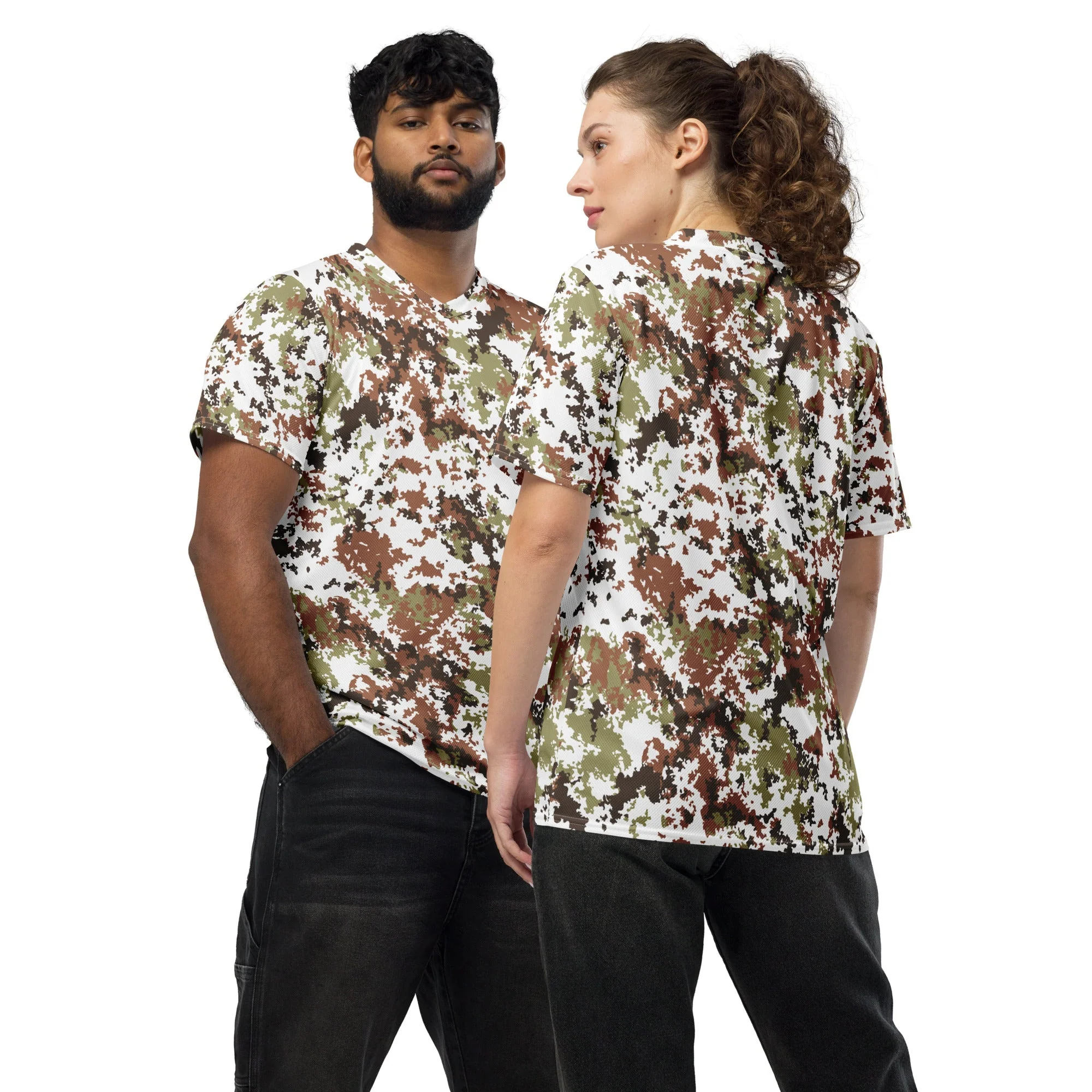 Italian Mimetico Vegetata Alpine CAMO Unisex Sports Jersey