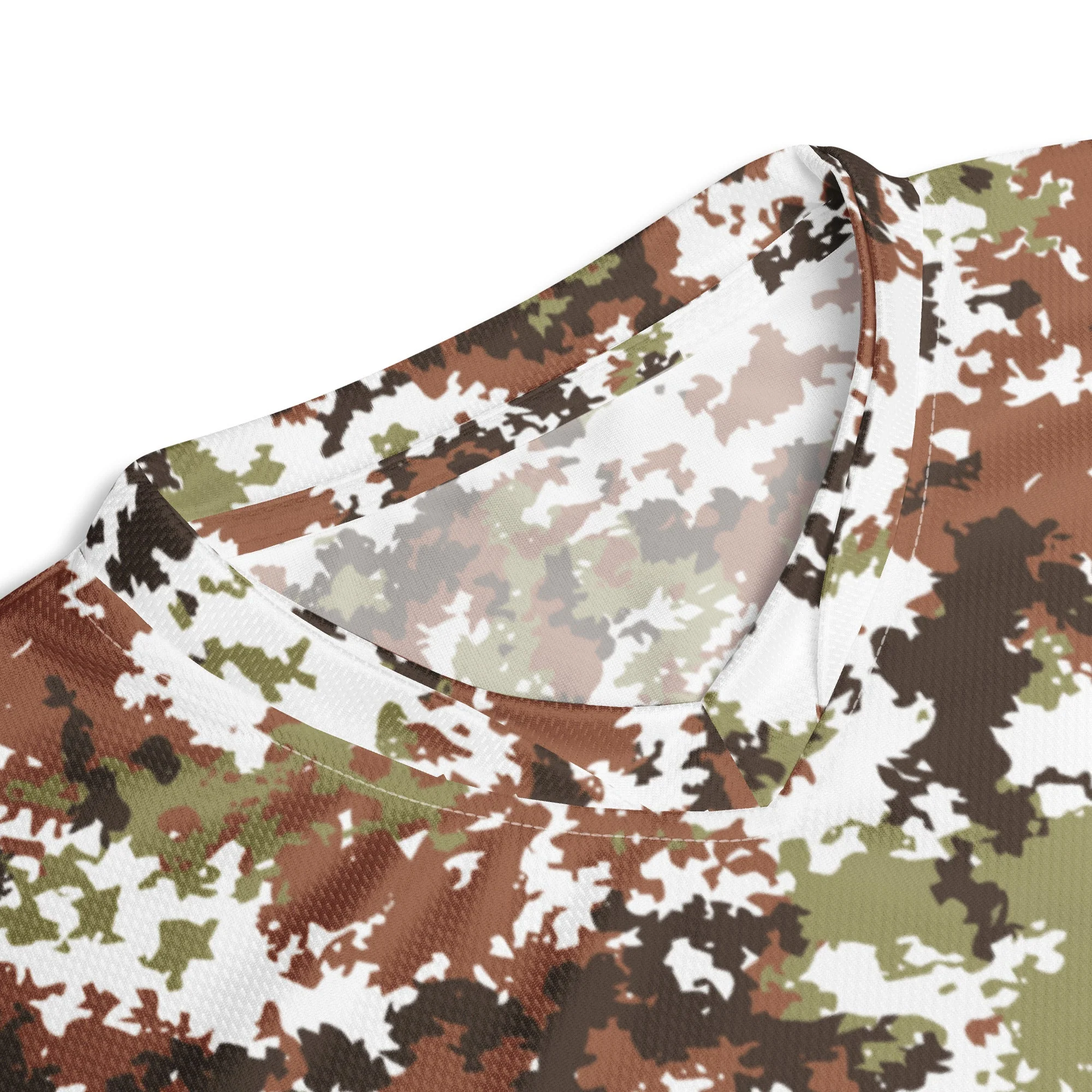 Italian Mimetico Vegetata Alpine CAMO Unisex Sports Jersey - Image 3