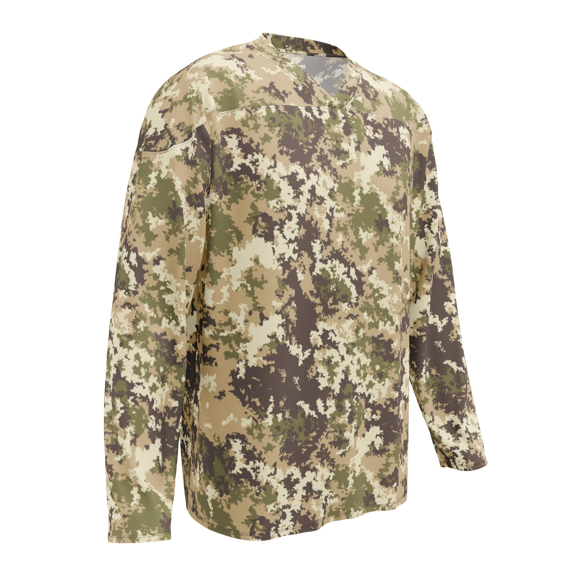 Italian Mimetico Vegetata Multiland CAMO Unisex Hockey Fan Jersey - Image 4