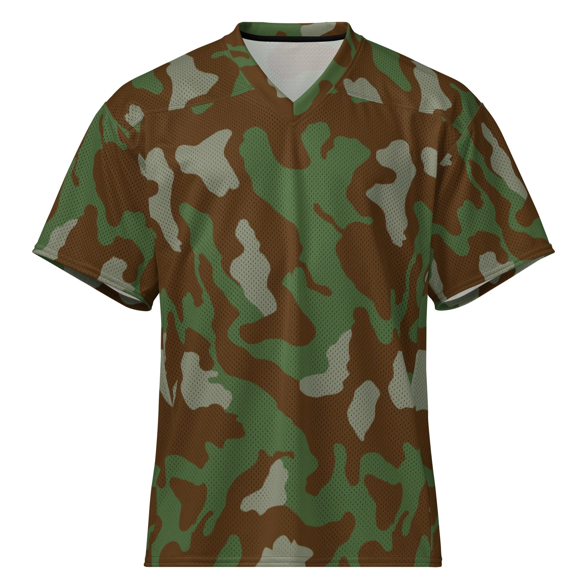 Italian Telo Mimetico Woodland CAMO Unisex American Football Jersey