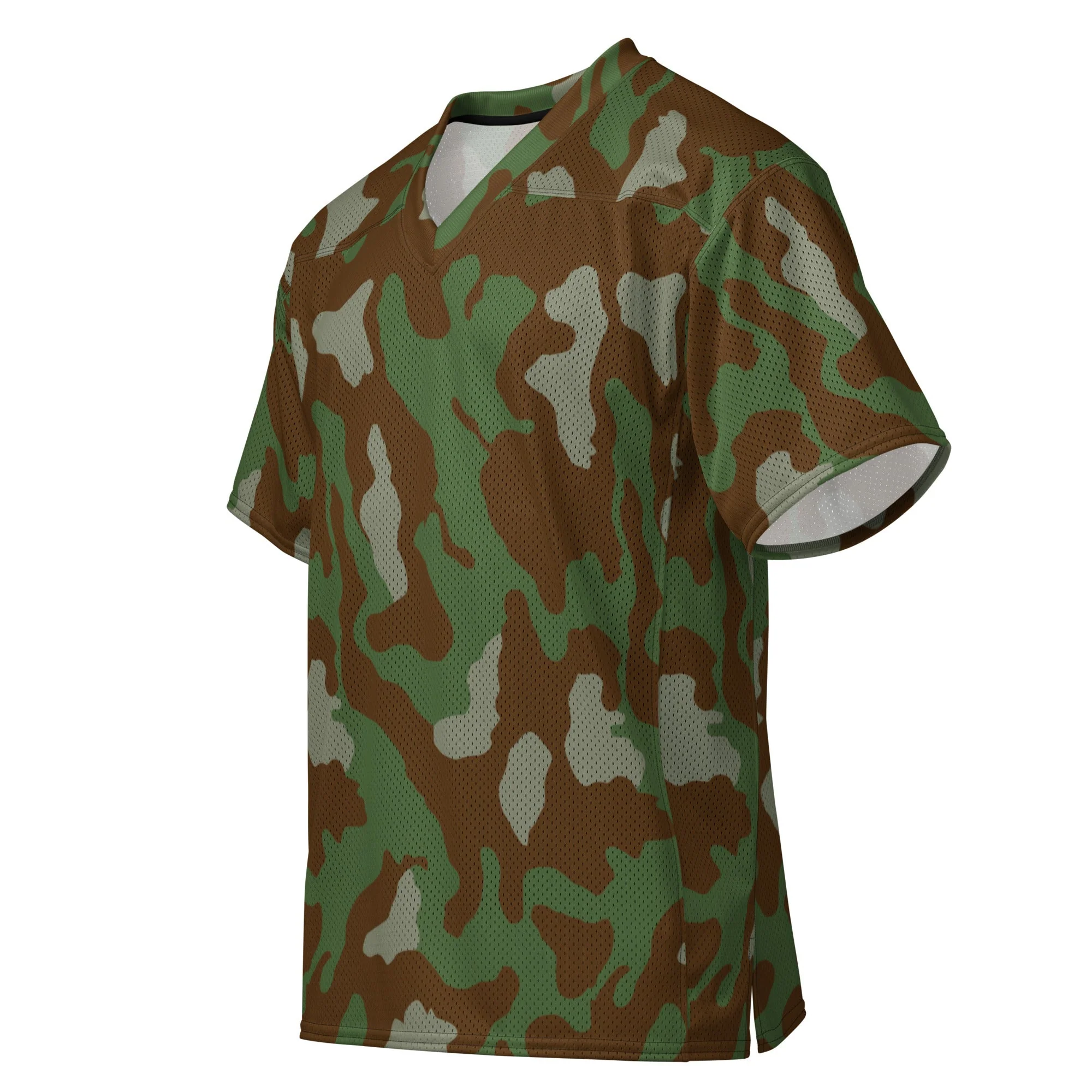 Italian Telo Mimetico Woodland CAMO Unisex American Football Jersey - Image 16