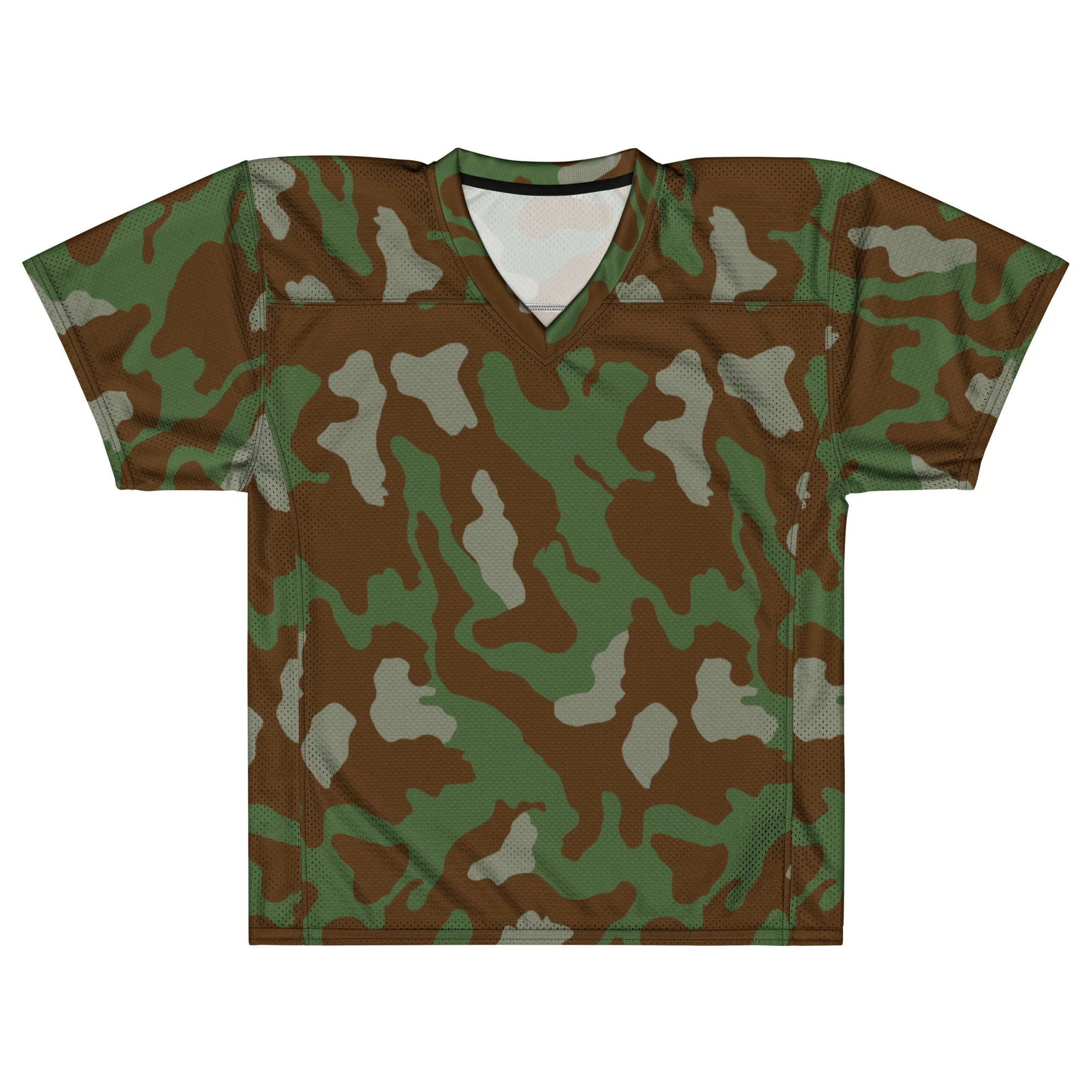 Italian Telo Mimetico Woodland CAMO Unisex American Football Jersey - Image 6