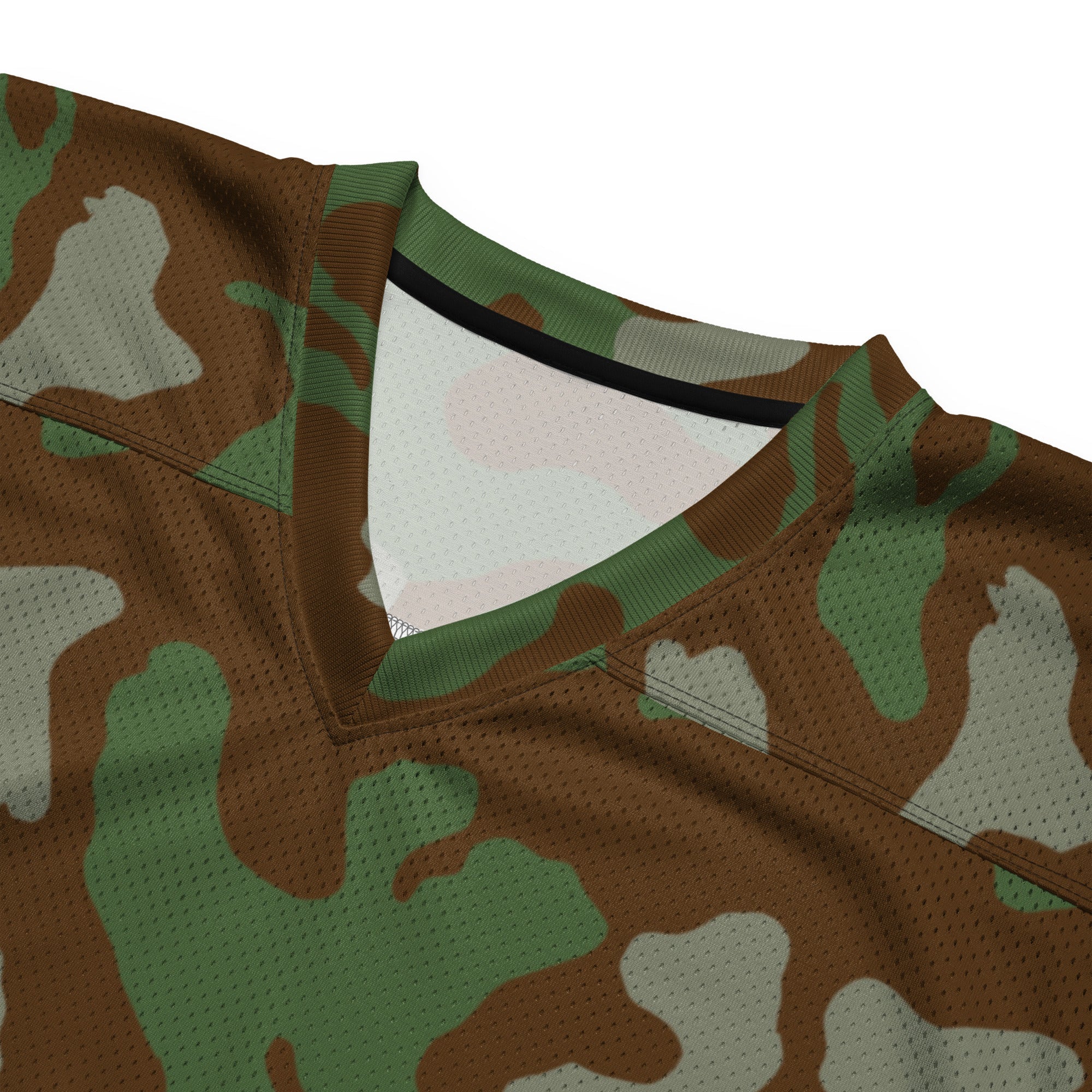 Italian Telo Mimetico Woodland CAMO Unisex American Football Jersey - Image 8
