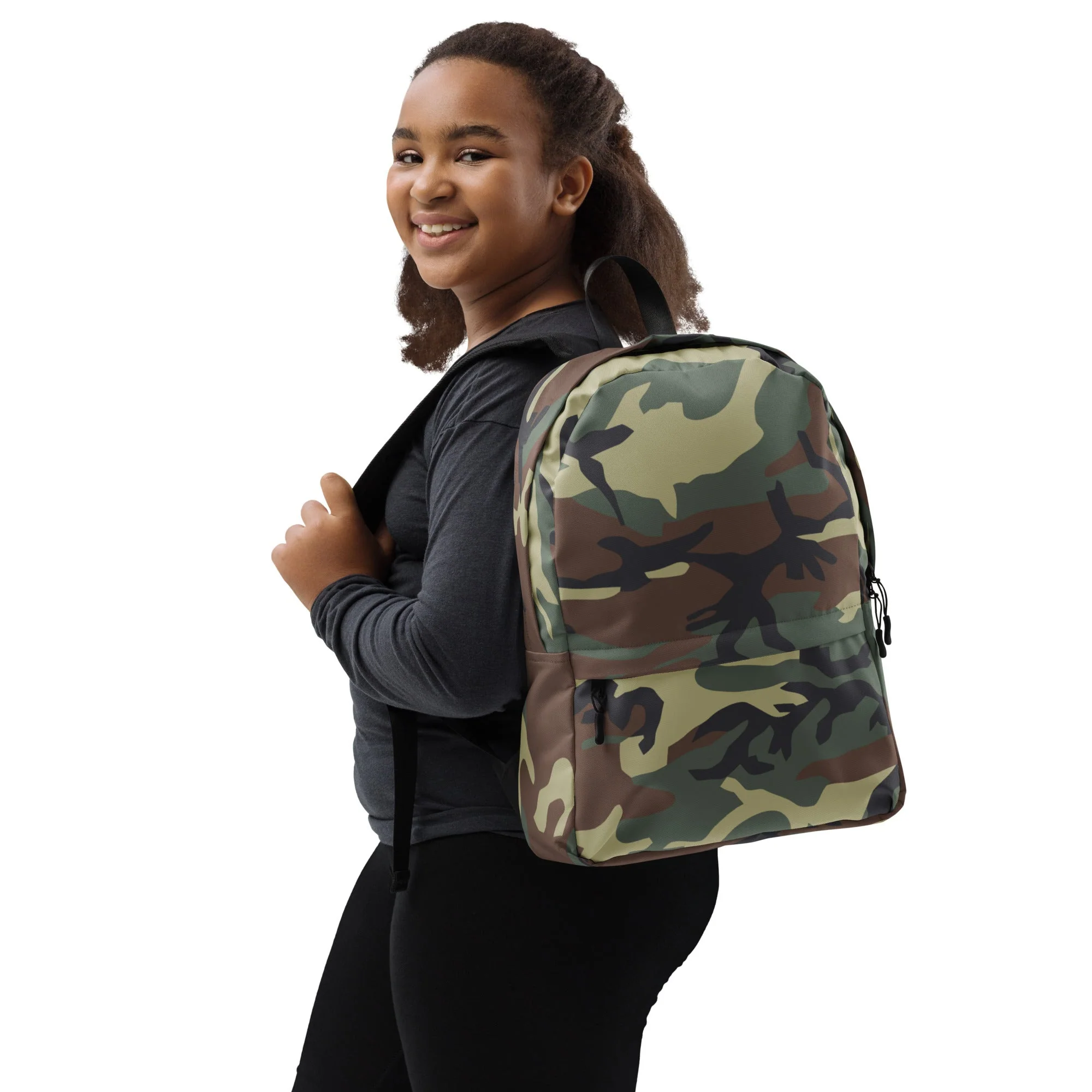 Italian Mimetico Roma 90 Woodland CAMO Backpack - Image 14
