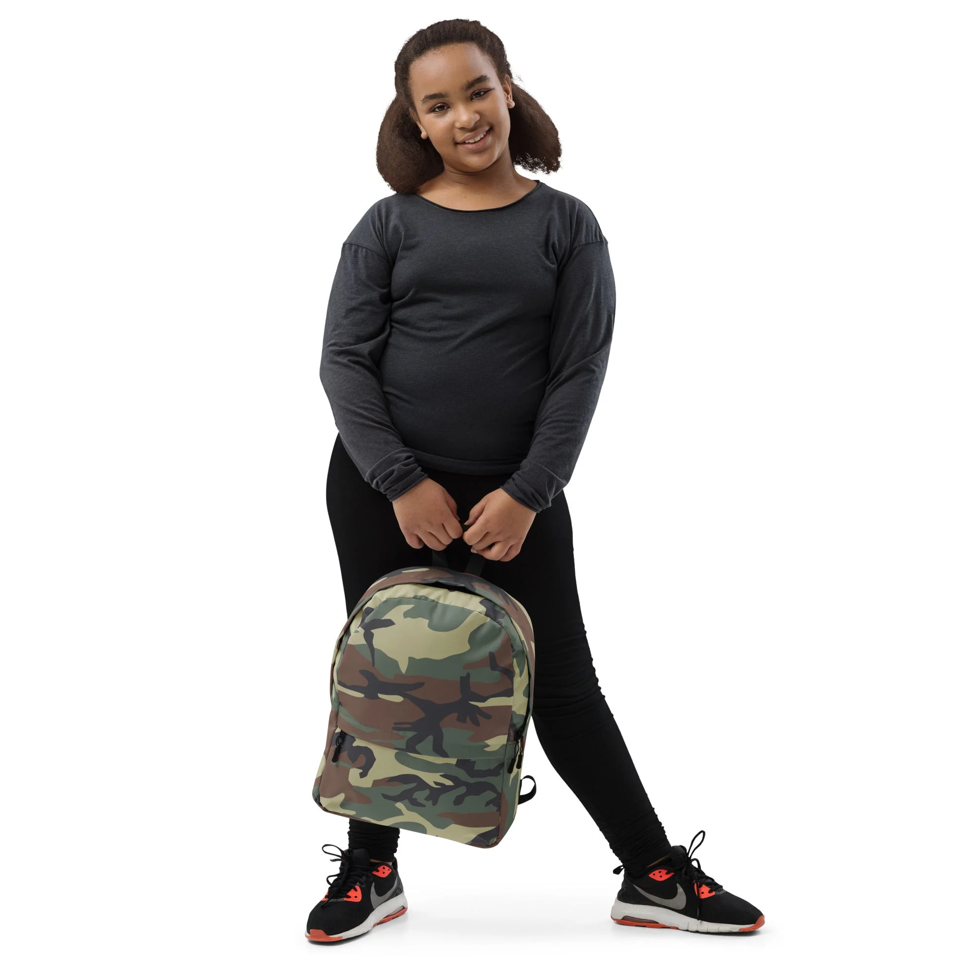 Italian Mimetico Roma 90 Woodland CAMO Backpack - Image 16
