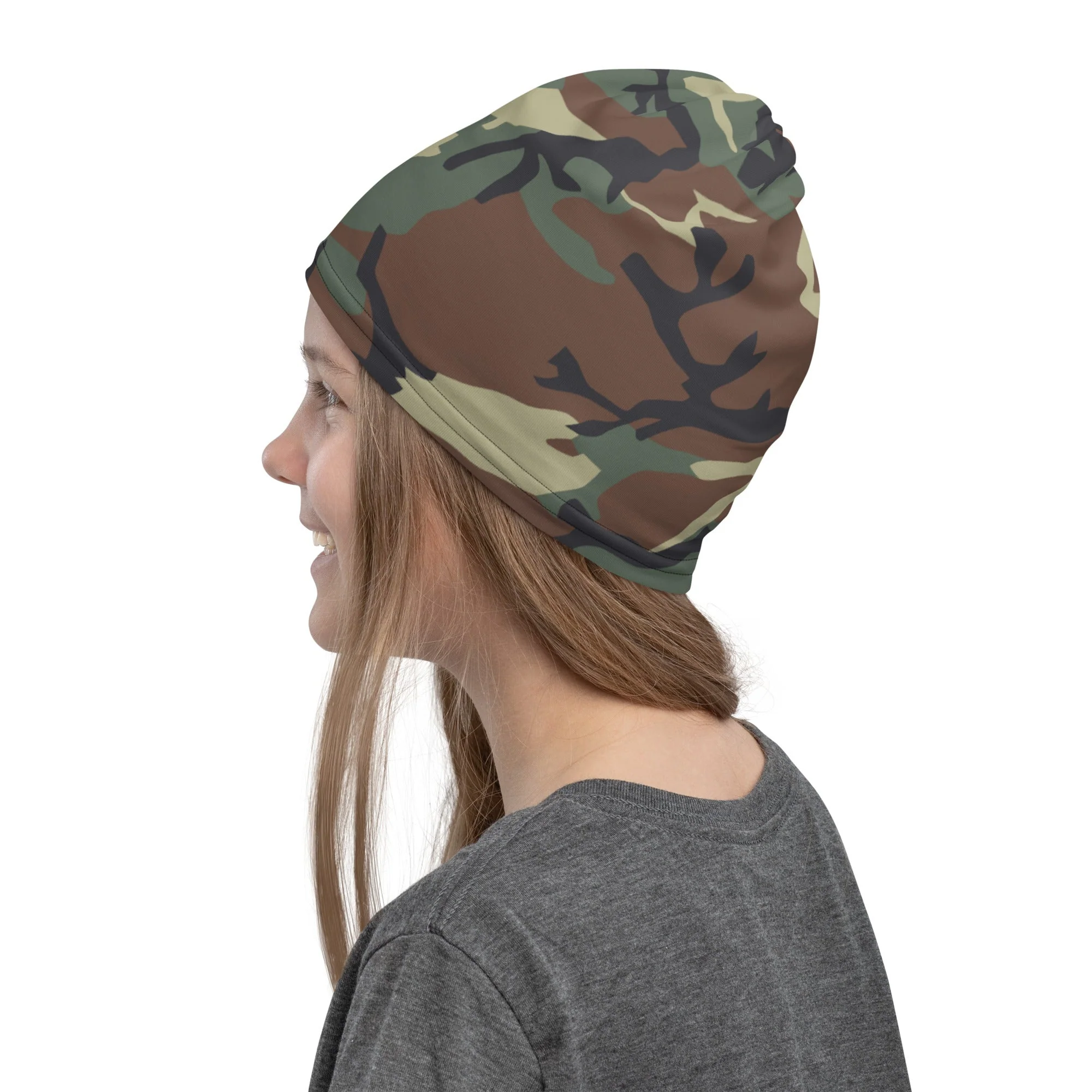 Italian Mimetico Roma 90 Woodland CAMO Neck Gaiter - Image 7