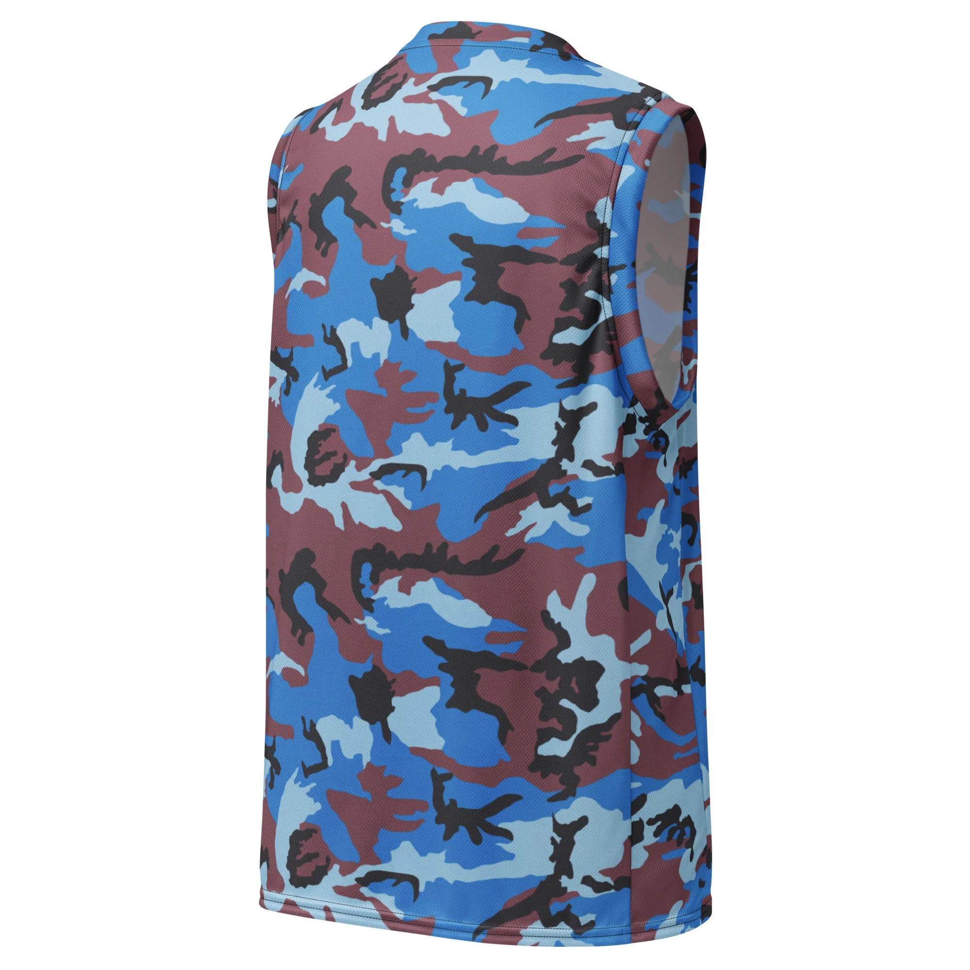 Ivory Coast Gendarmerie CAMO Unisex Basketball Jersey - Image 10