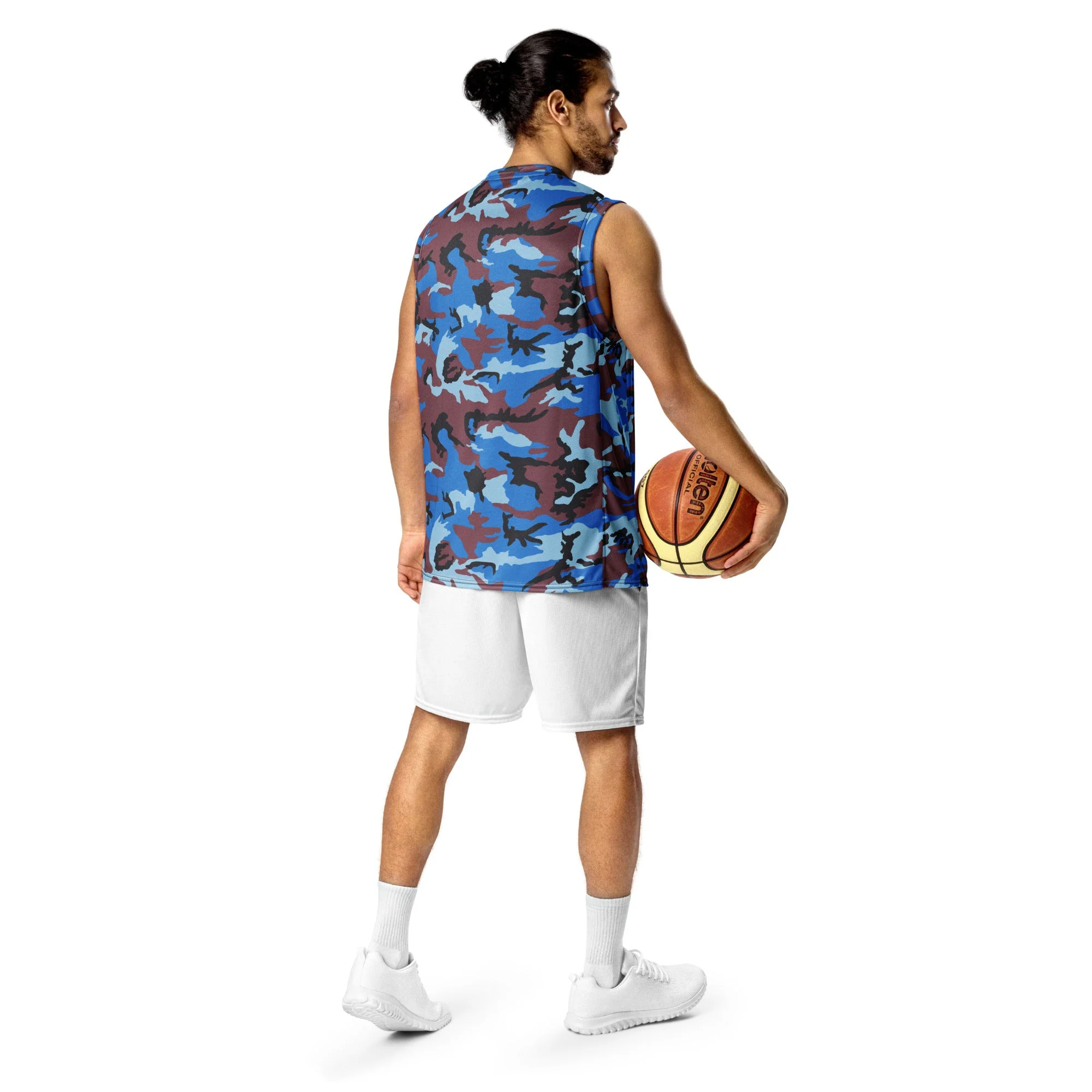 Ivory Coast Gendarmerie CAMO Unisex Basketball Jersey - Image 9