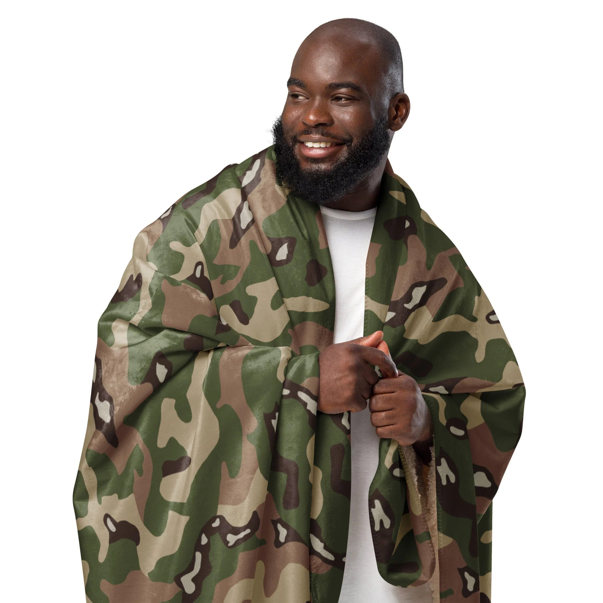 Jordanian Multi-Terrain CAMO Sherpa Blanket - Image 3