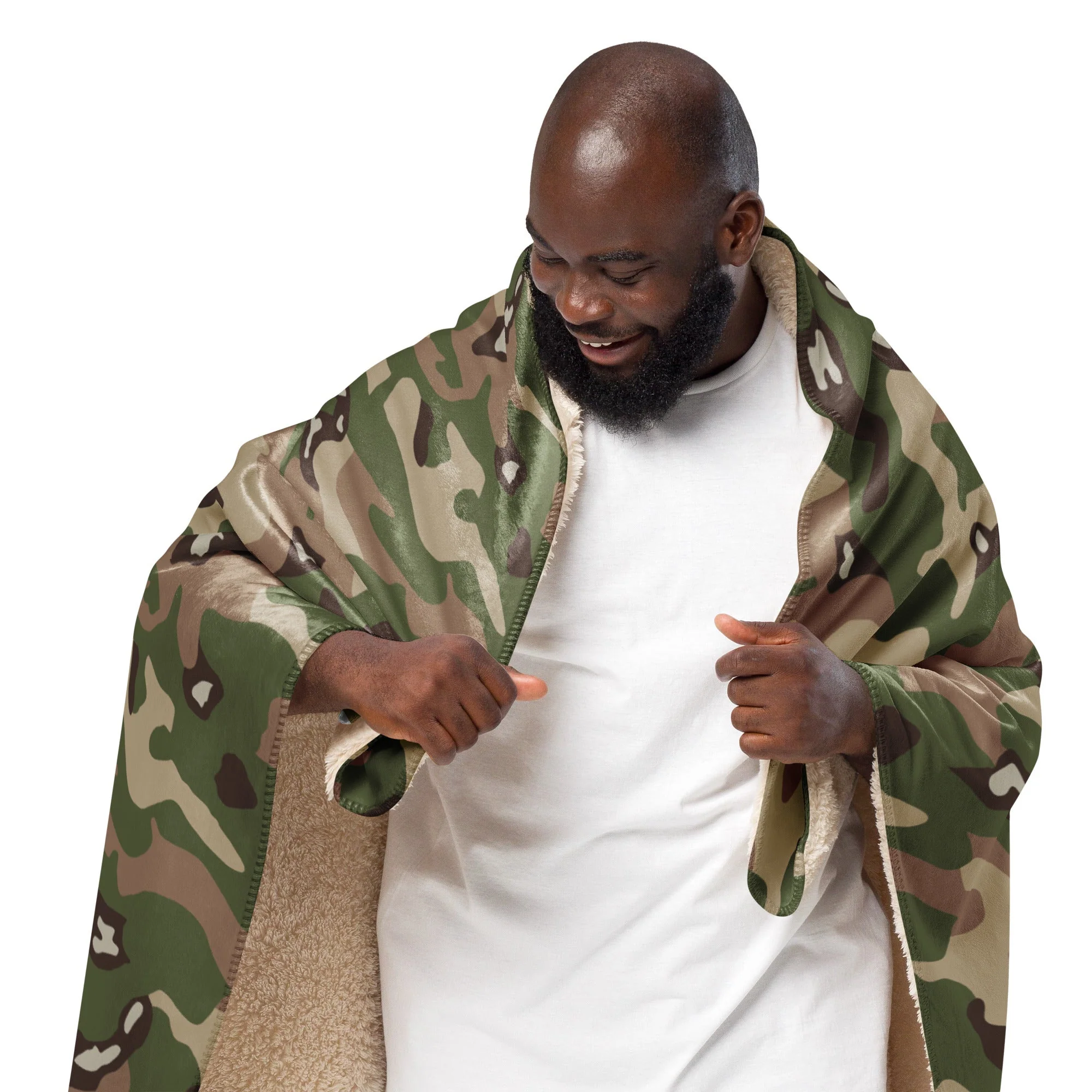 Jordanian Multi-Terrain CAMO Sherpa Blanket - Image 4