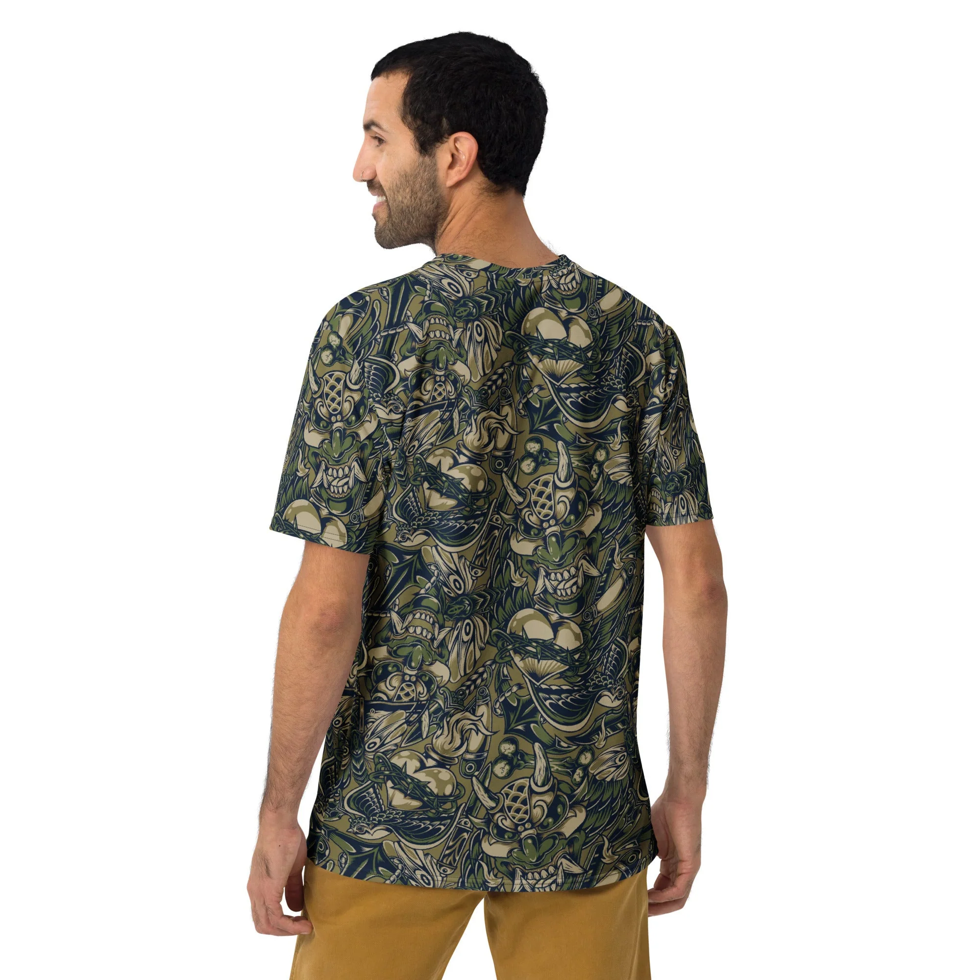 Kabuki Phantom Multi-terrain CAMO Mens T-Shirt - Image 3
