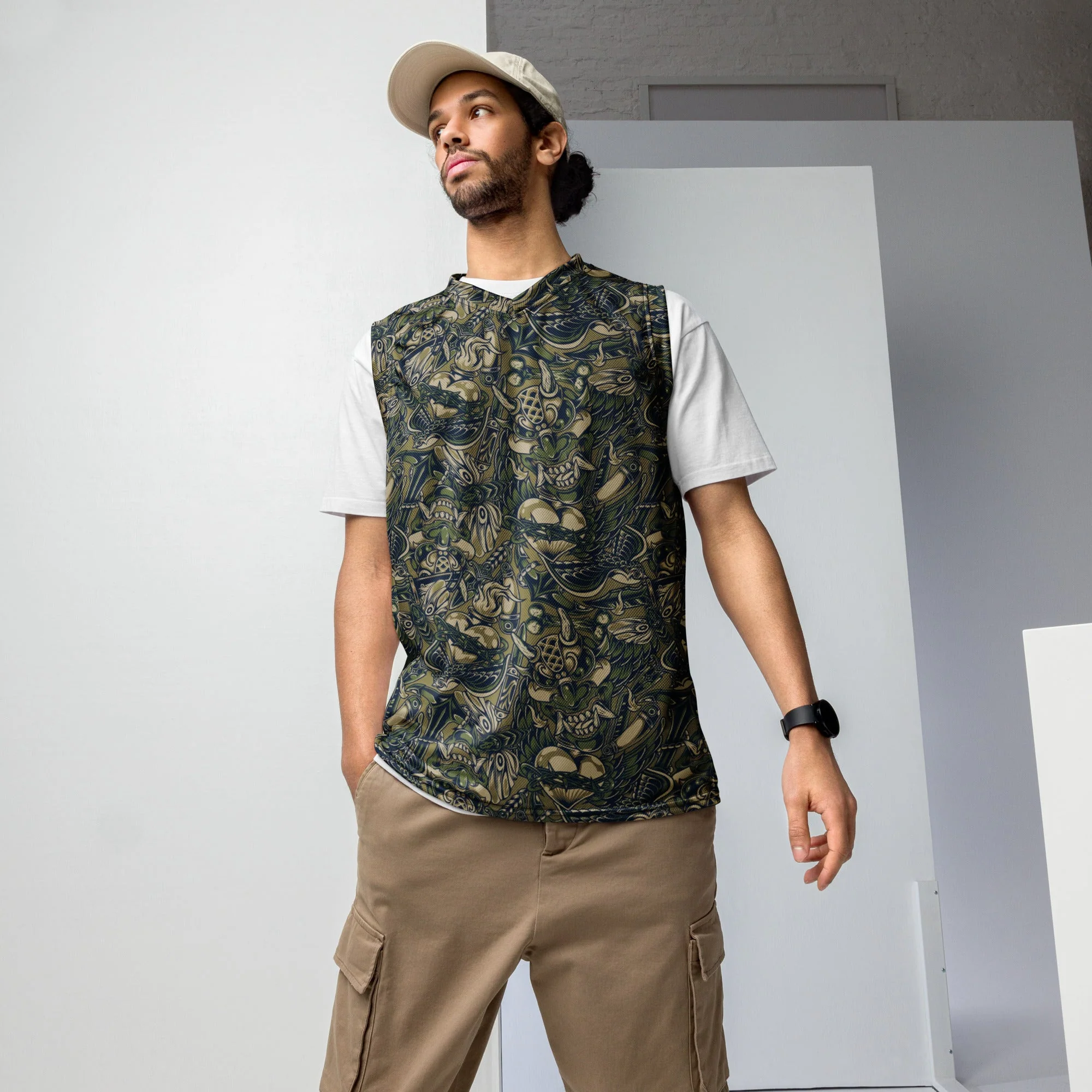 Kabuki Phantom Multi-terrain CAMO Unisex Basketball Jersey