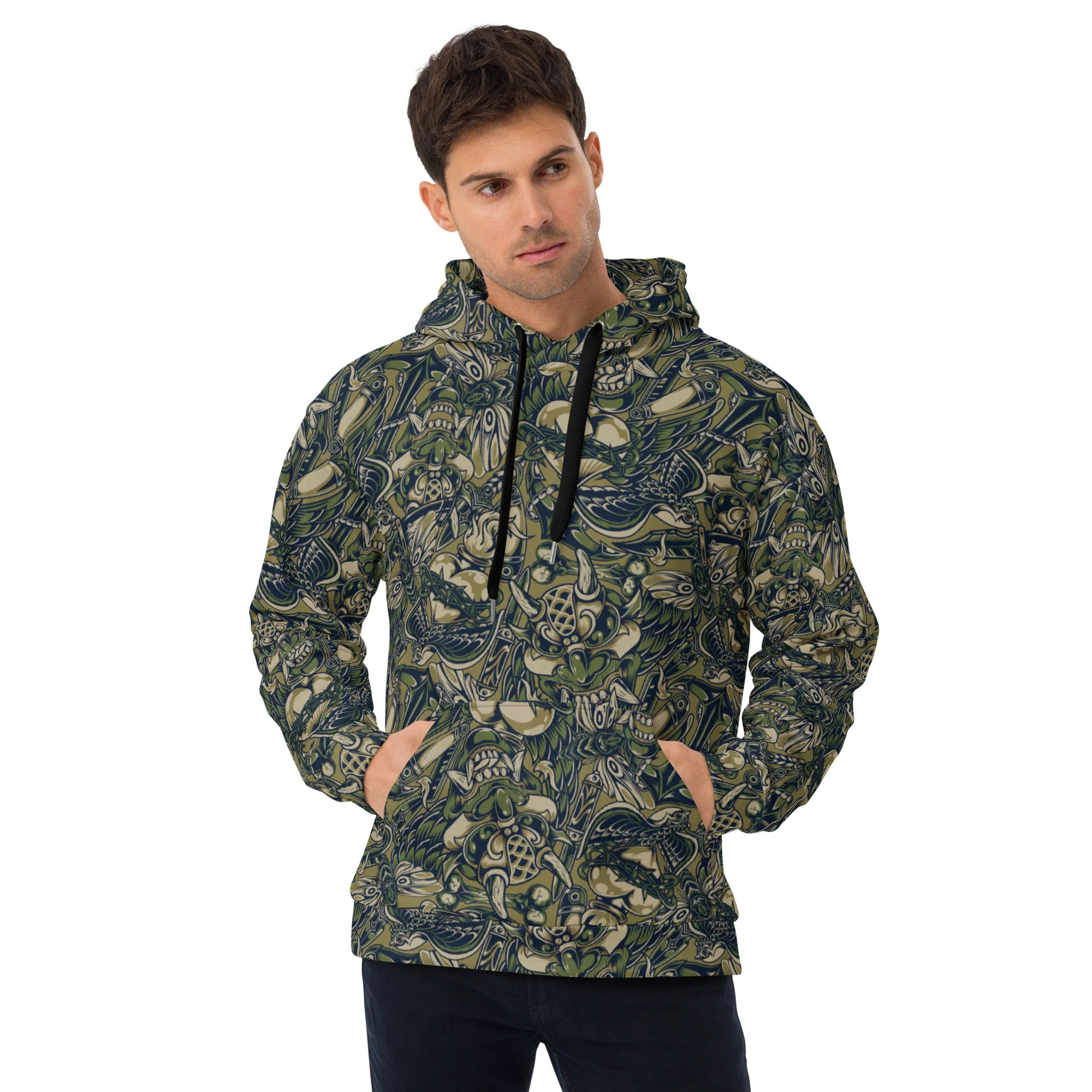 Kabuki Phantom Multi-terrain CAMO Unisex Hoodie