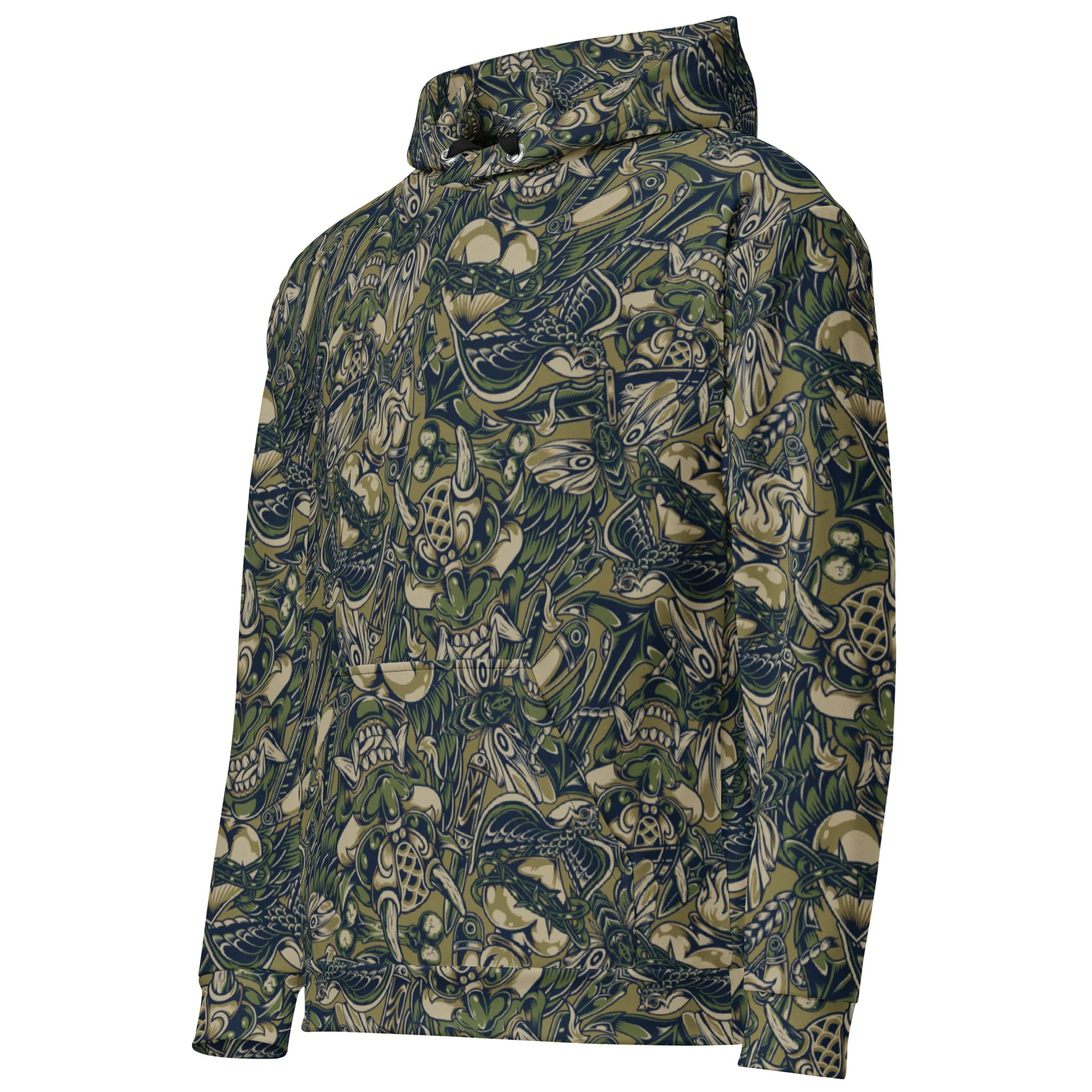 Kabuki Phantom Multi-terrain CAMO Unisex Hoodie - Image 5