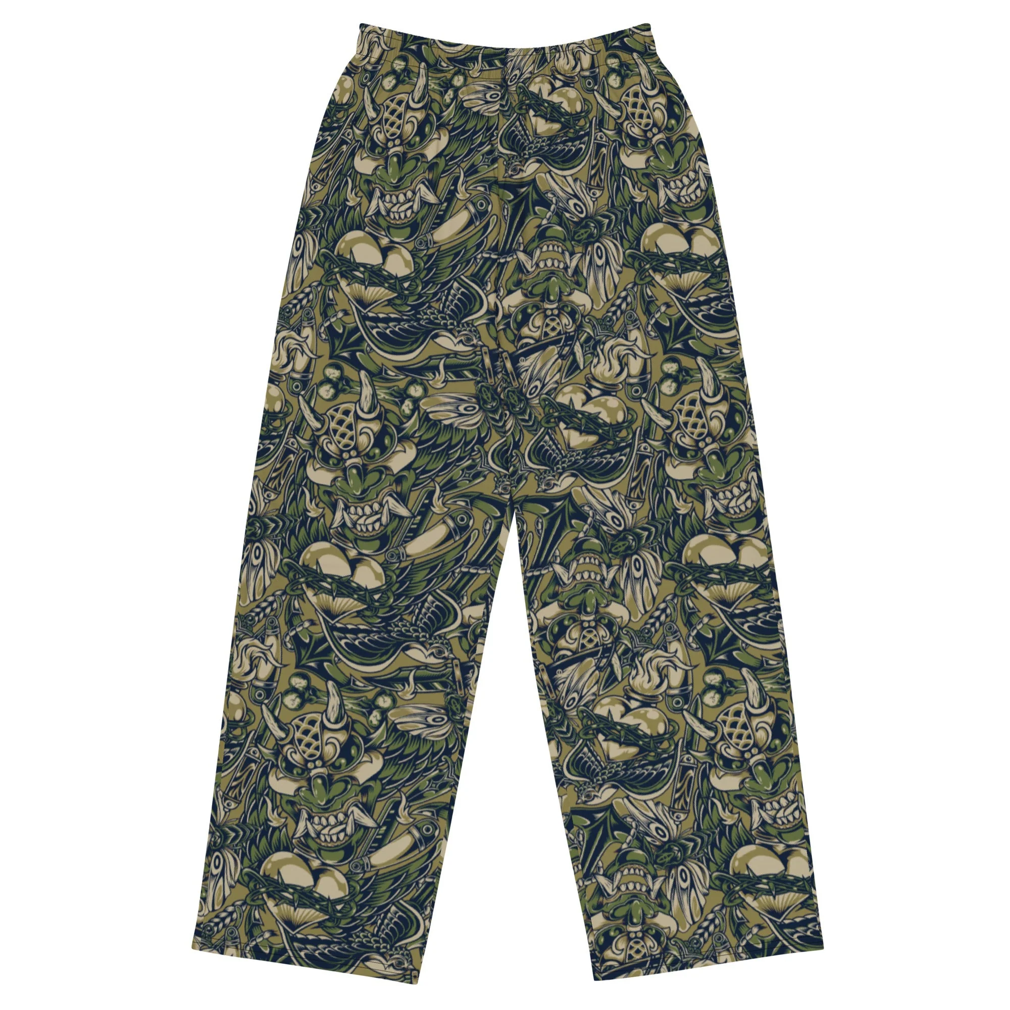 Kabuki Phantom Multi-terrain CAMO Unisex Wide-Leg Leisure Pants