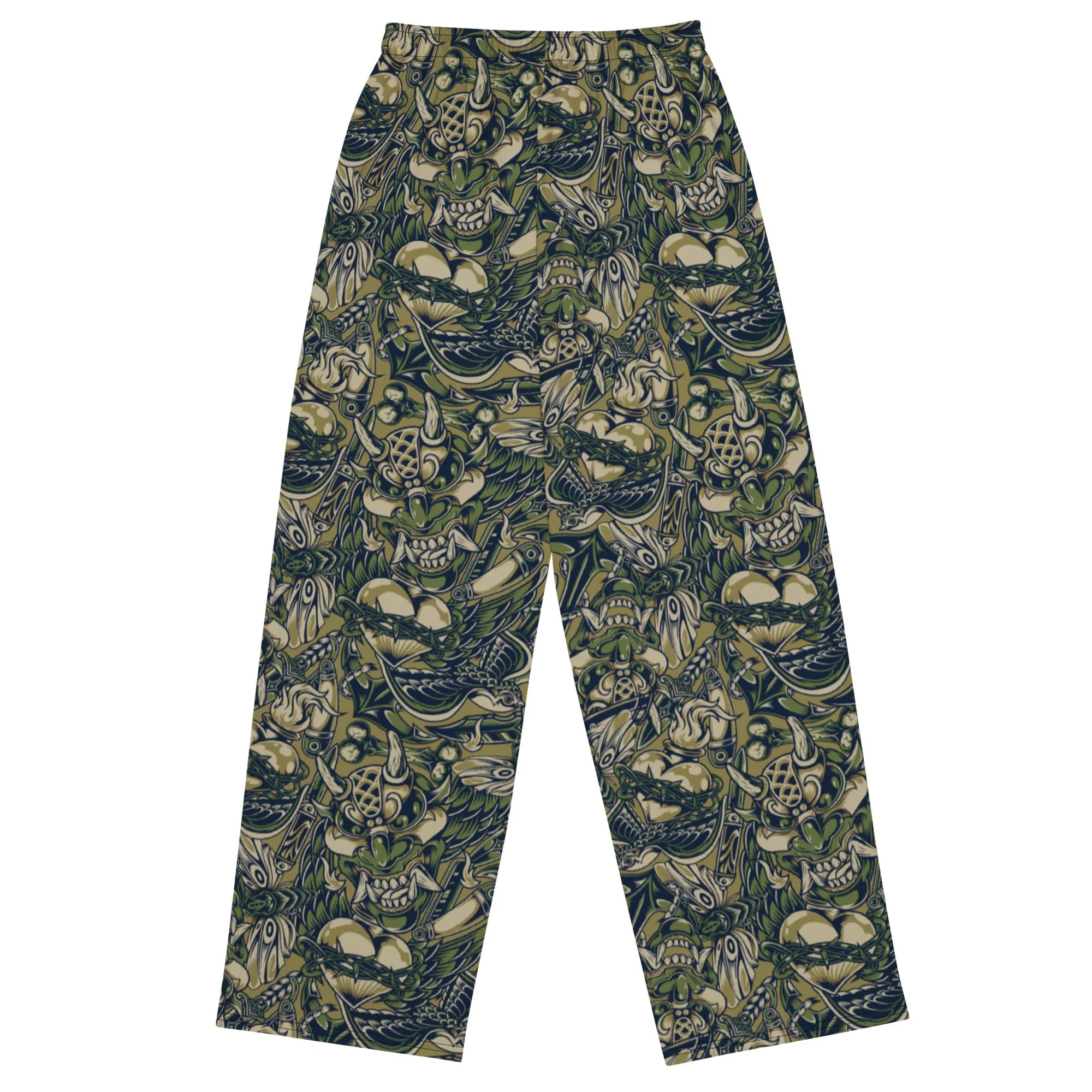 Kabuki Phantom Multi-terrain CAMO Unisex Wide-Leg Leisure Pants - Image 10