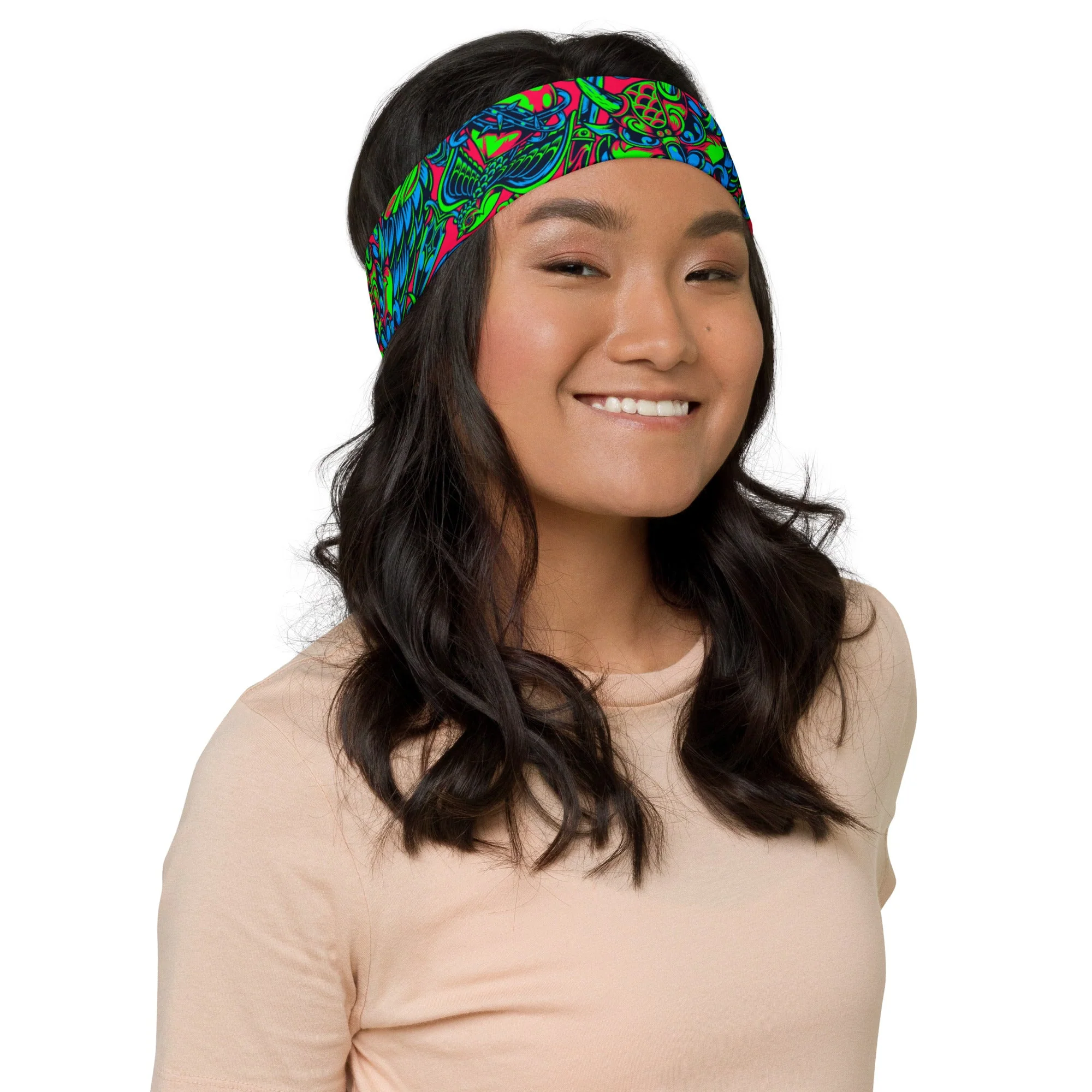 Kabuki Phantom Neon CAMO Headband
