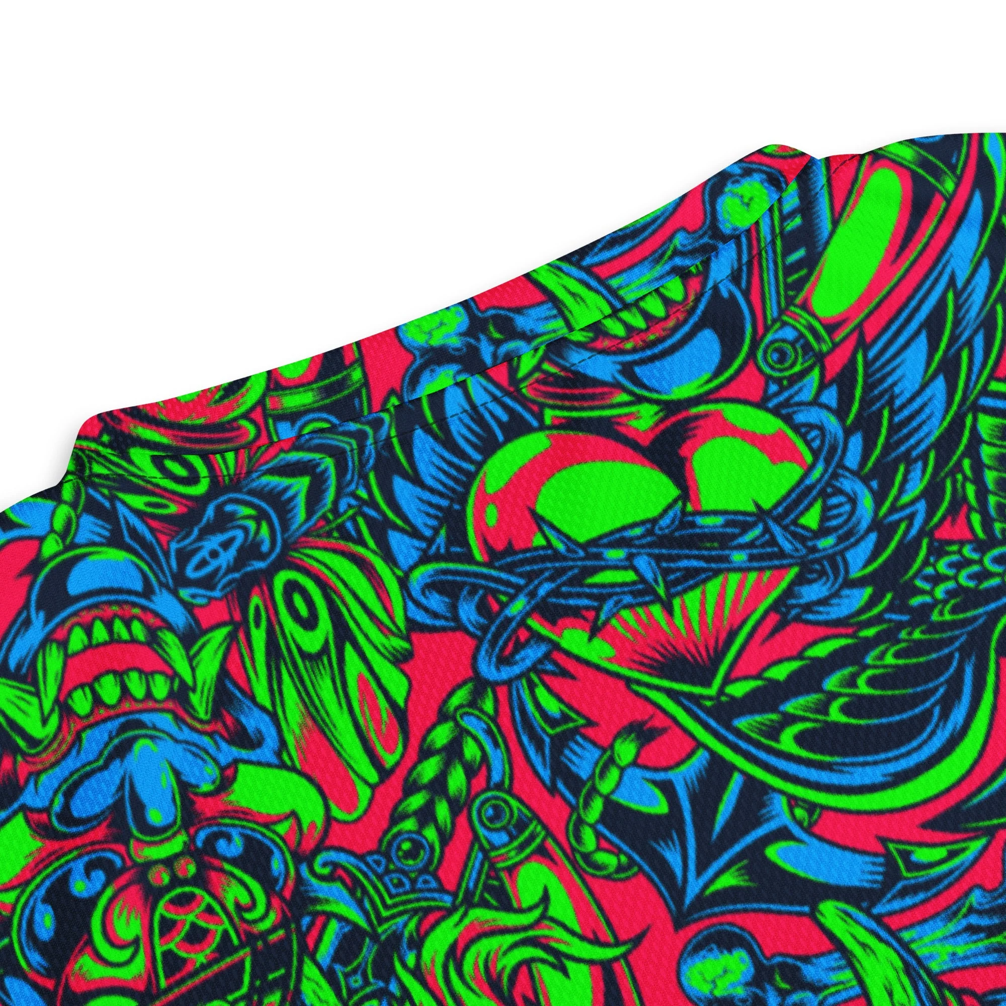 Kabuki Phantom Neon CAMO Unisex Sports Jersey - Image 12