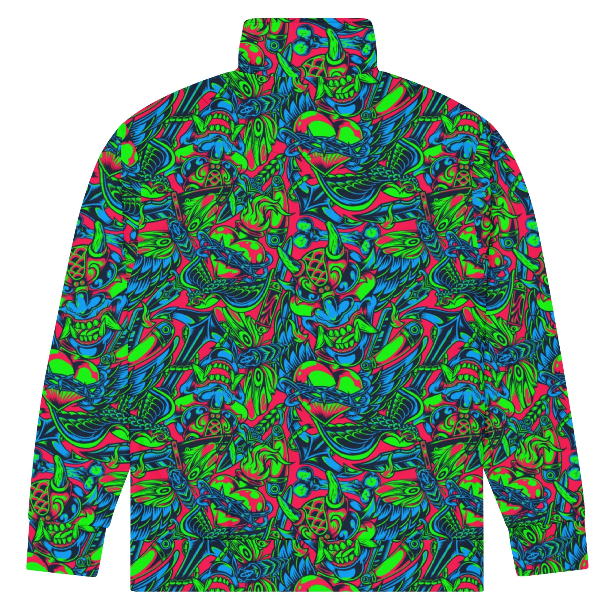 Kabuki Phantom Neon CAMO Unisex Track Jacket - Image 13