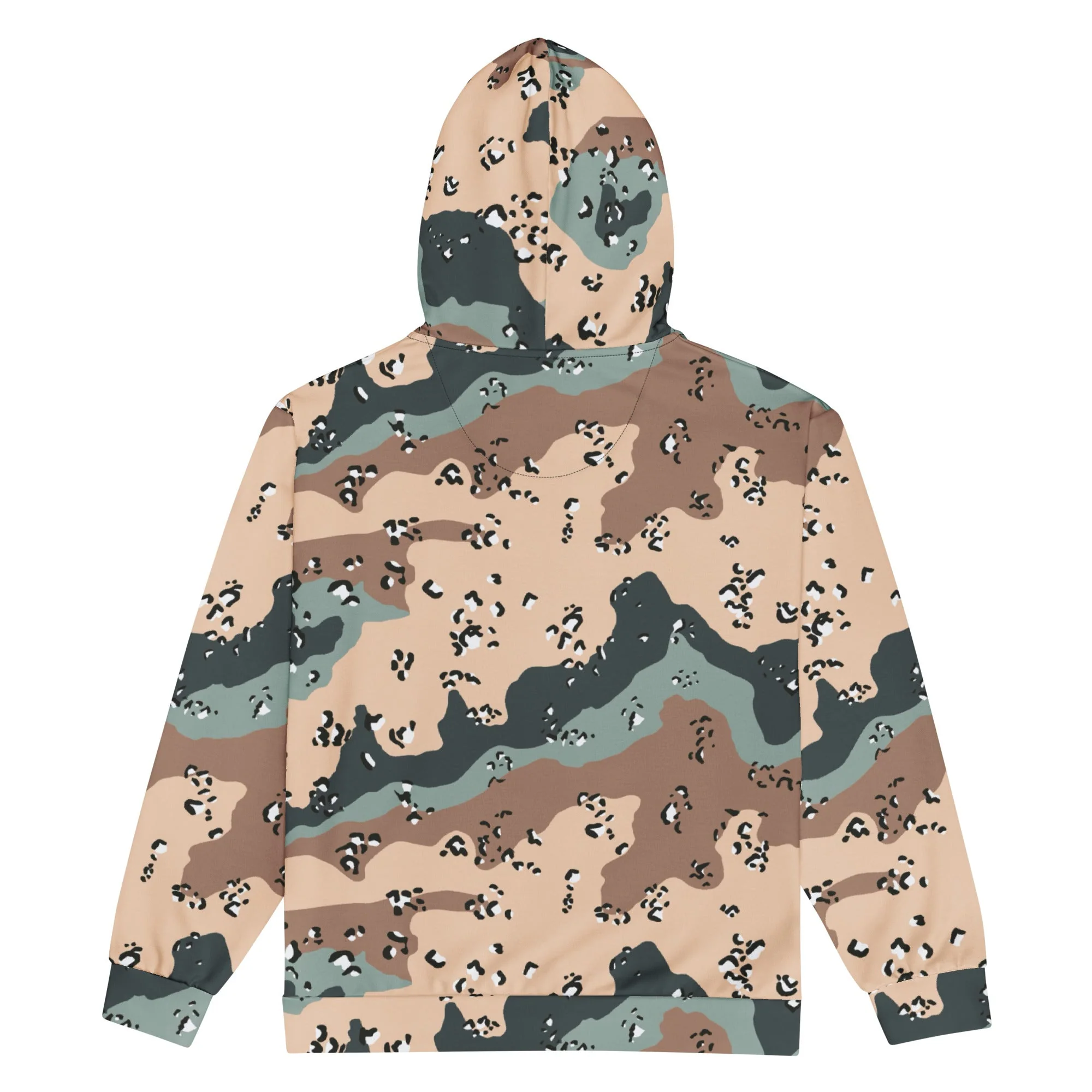 Kazakhstan Chocolate Chip CAMO Unisex Zip Hoodie - Image 10