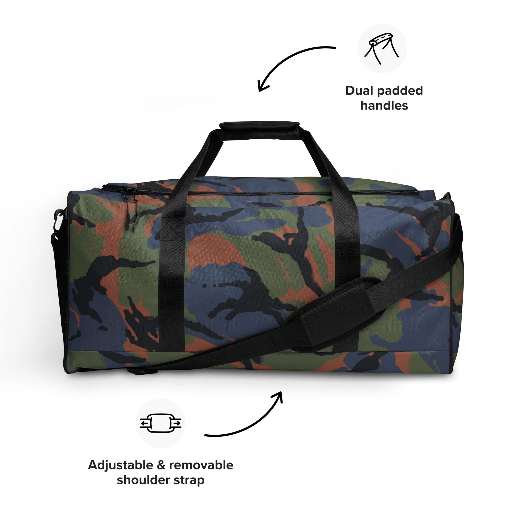 Kenyan DPM Air Force CAMO Duffle Bag - Image 3