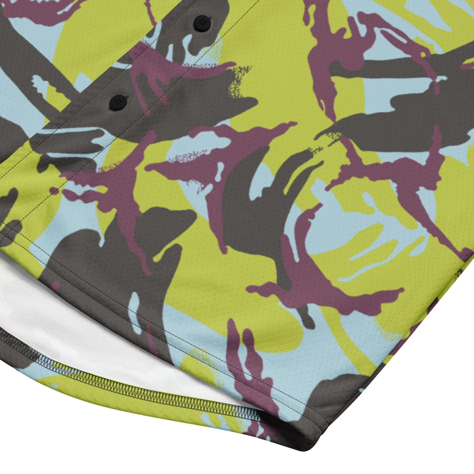 Kenyan DPM Navy CAMO Unisex Baseball Jersey - Image 11