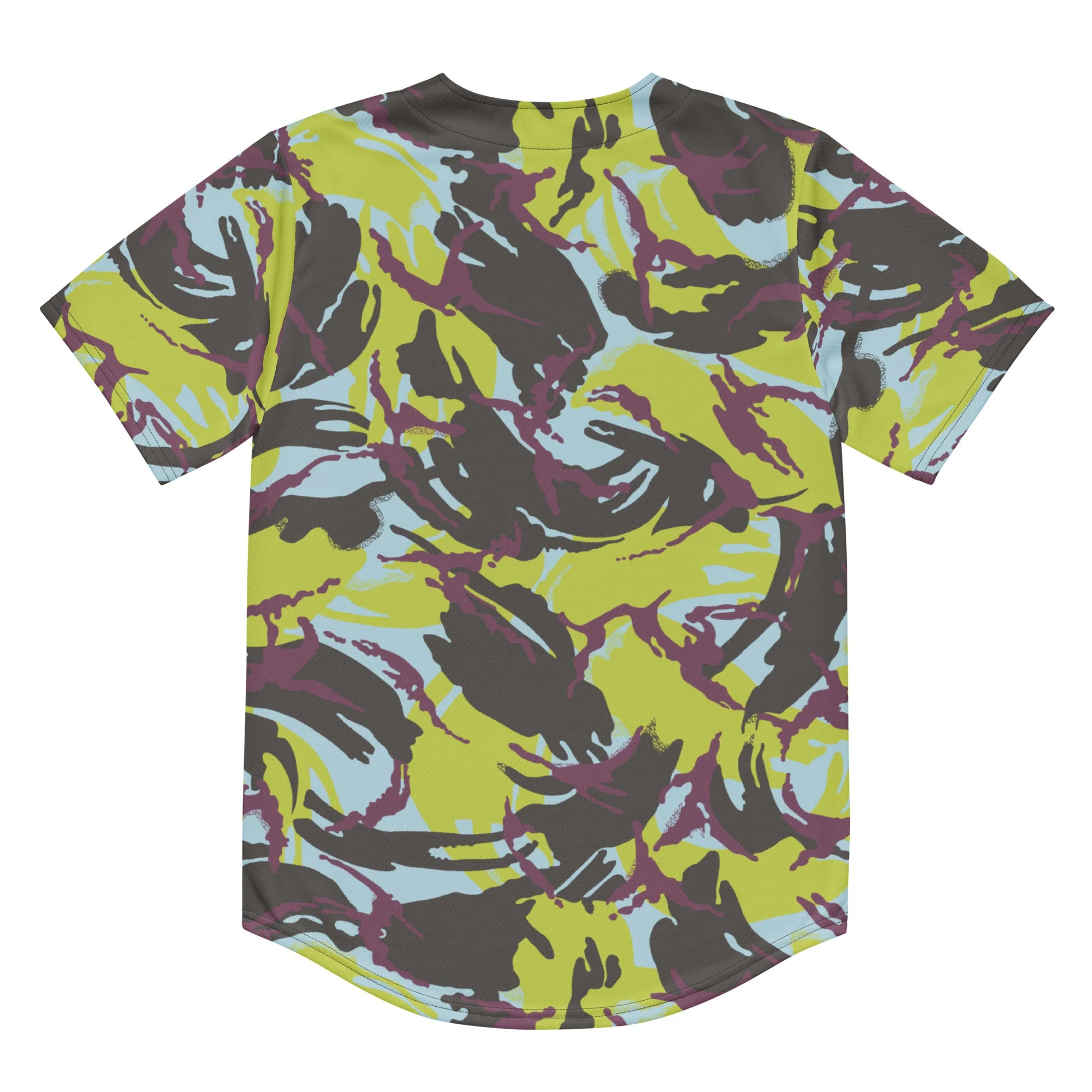 Kenyan DPM Navy CAMO Unisex Baseball Jersey - Image 13