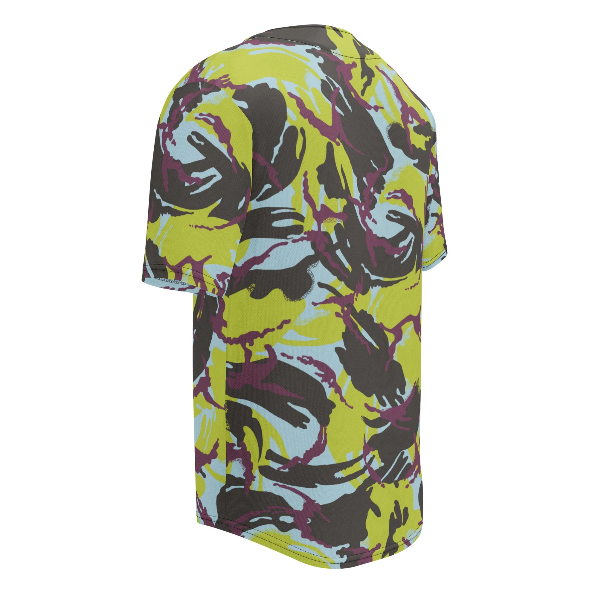 Kenyan DPM Navy CAMO Unisex Baseball Jersey - Image 6