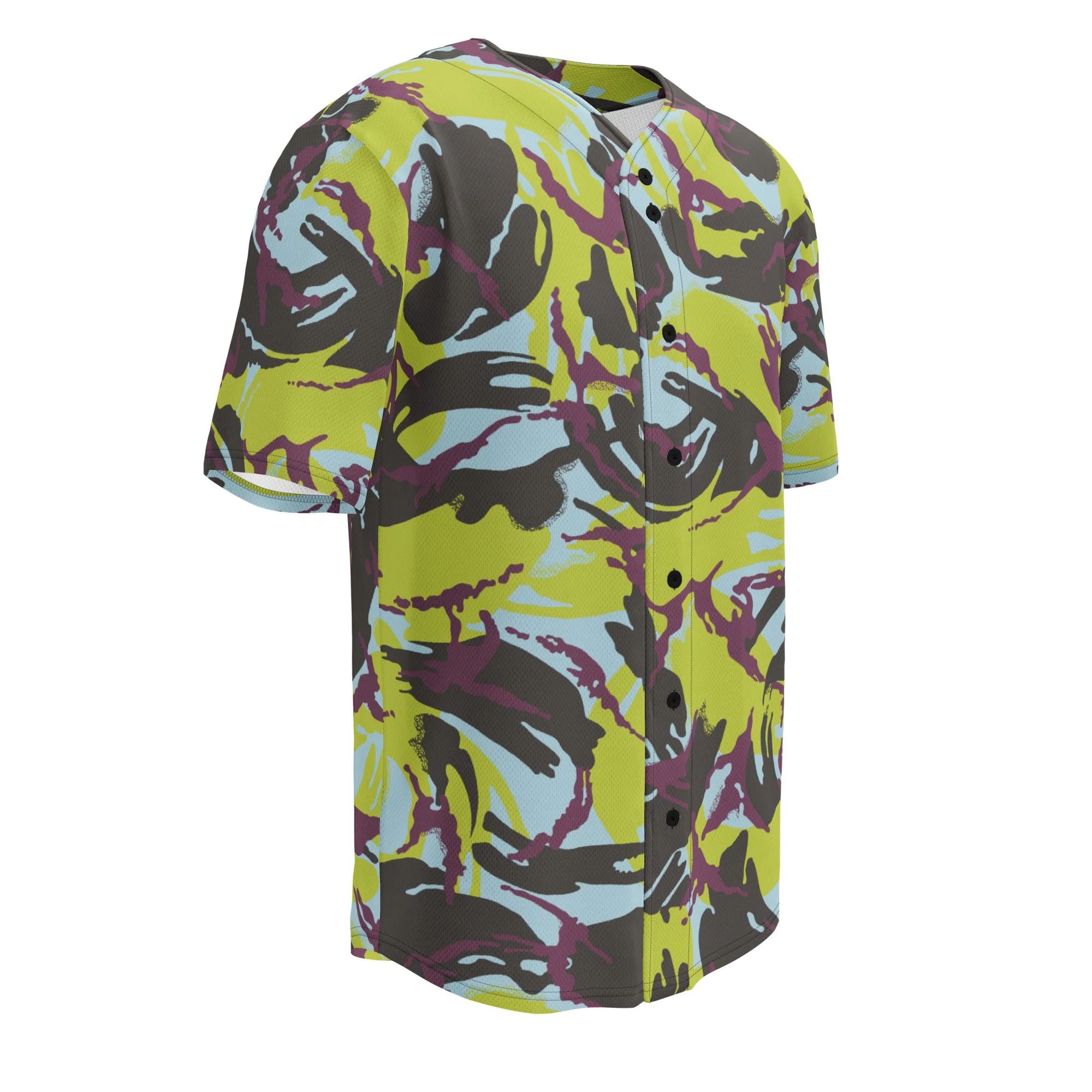 Kenyan DPM Navy CAMO Unisex Baseball Jersey - Image 7