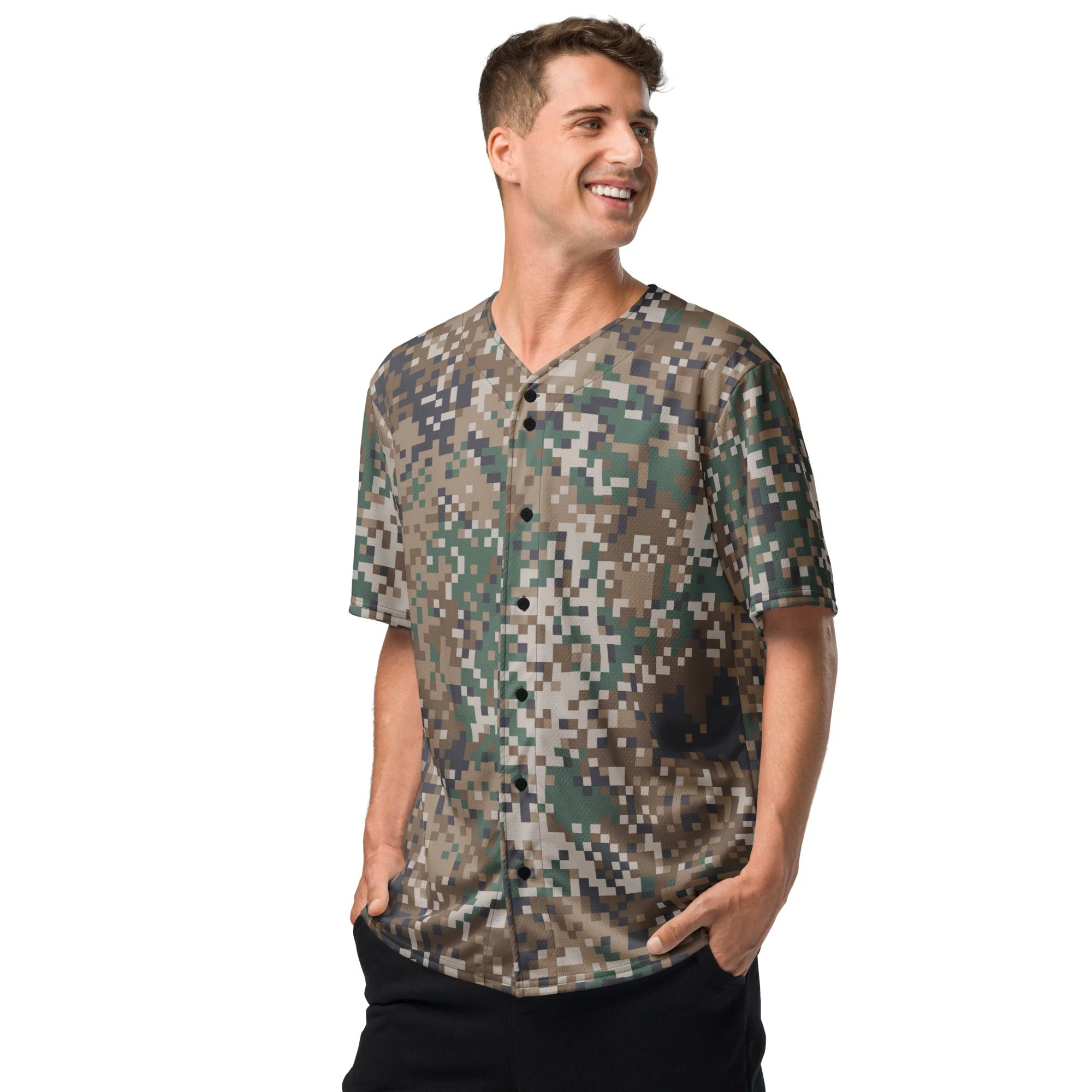 Latvian LATPAT CAMO Unisex Baseball Jersey - Image 11