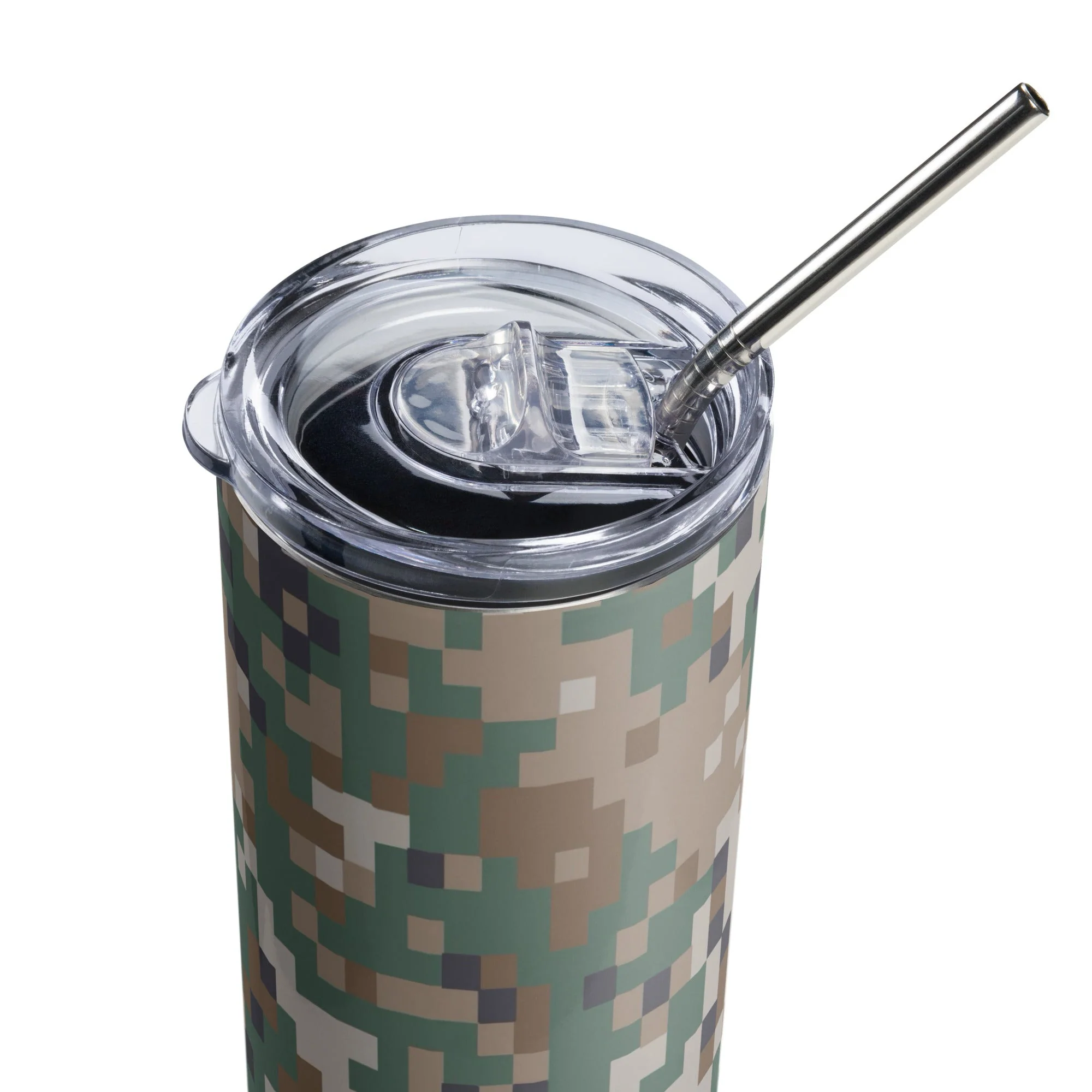 Latvian LATPAT CAMO Stainless Steel Tumbler - Image 7