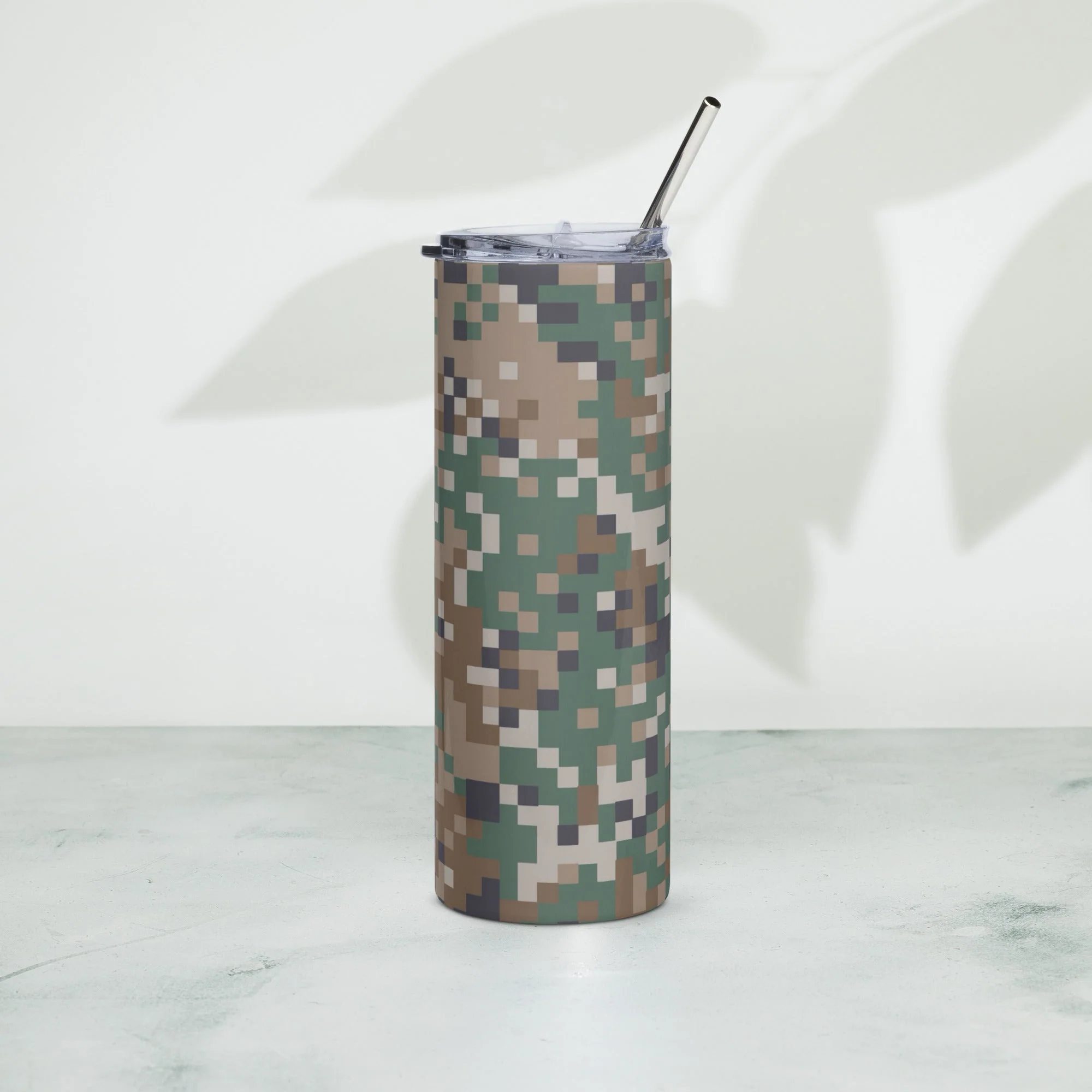 Latvian LATPAT CAMO Stainless Steel Tumbler - Image 9