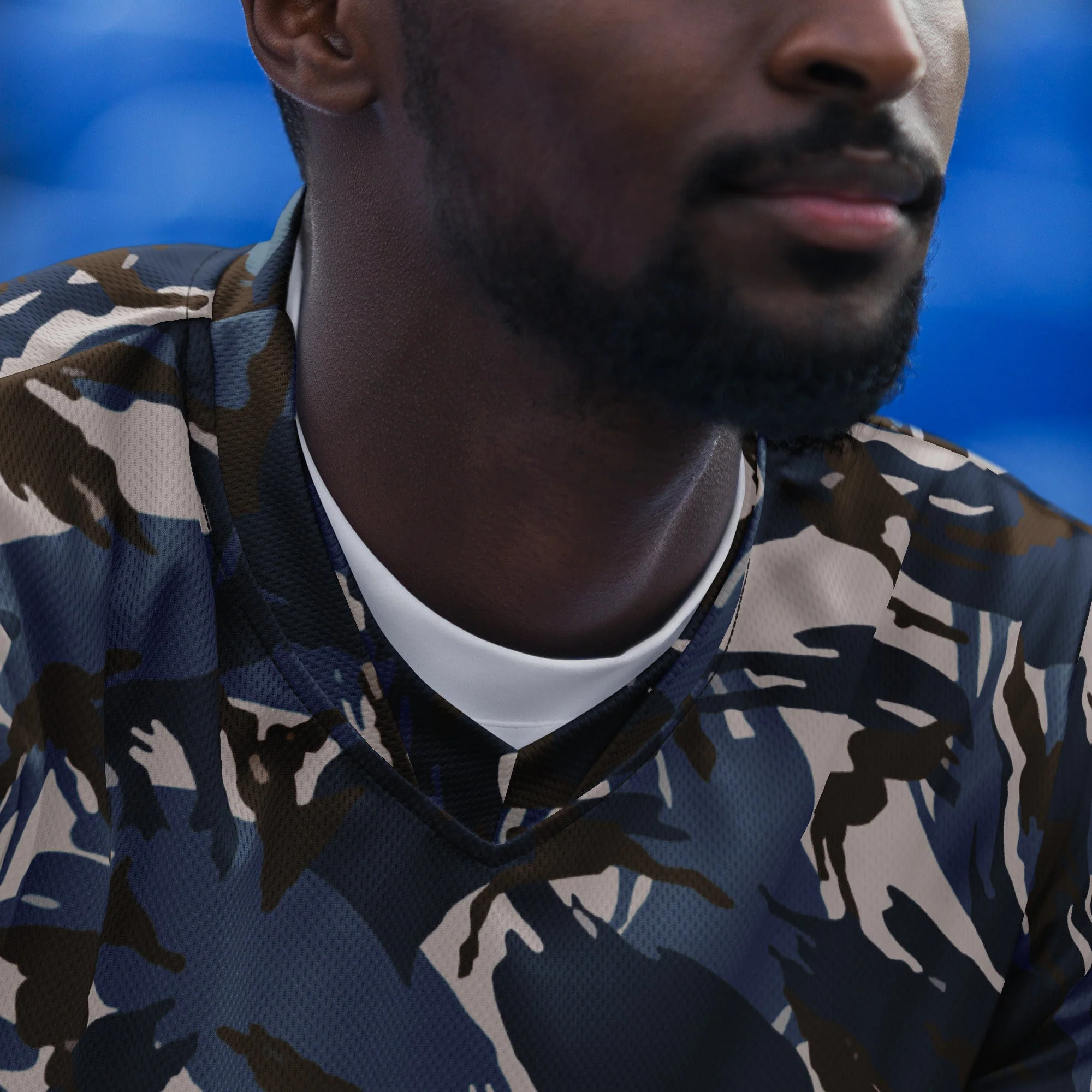 Jordanian DPM Al Darak Urban CAMO Unisex Sports Jersey - Image 8