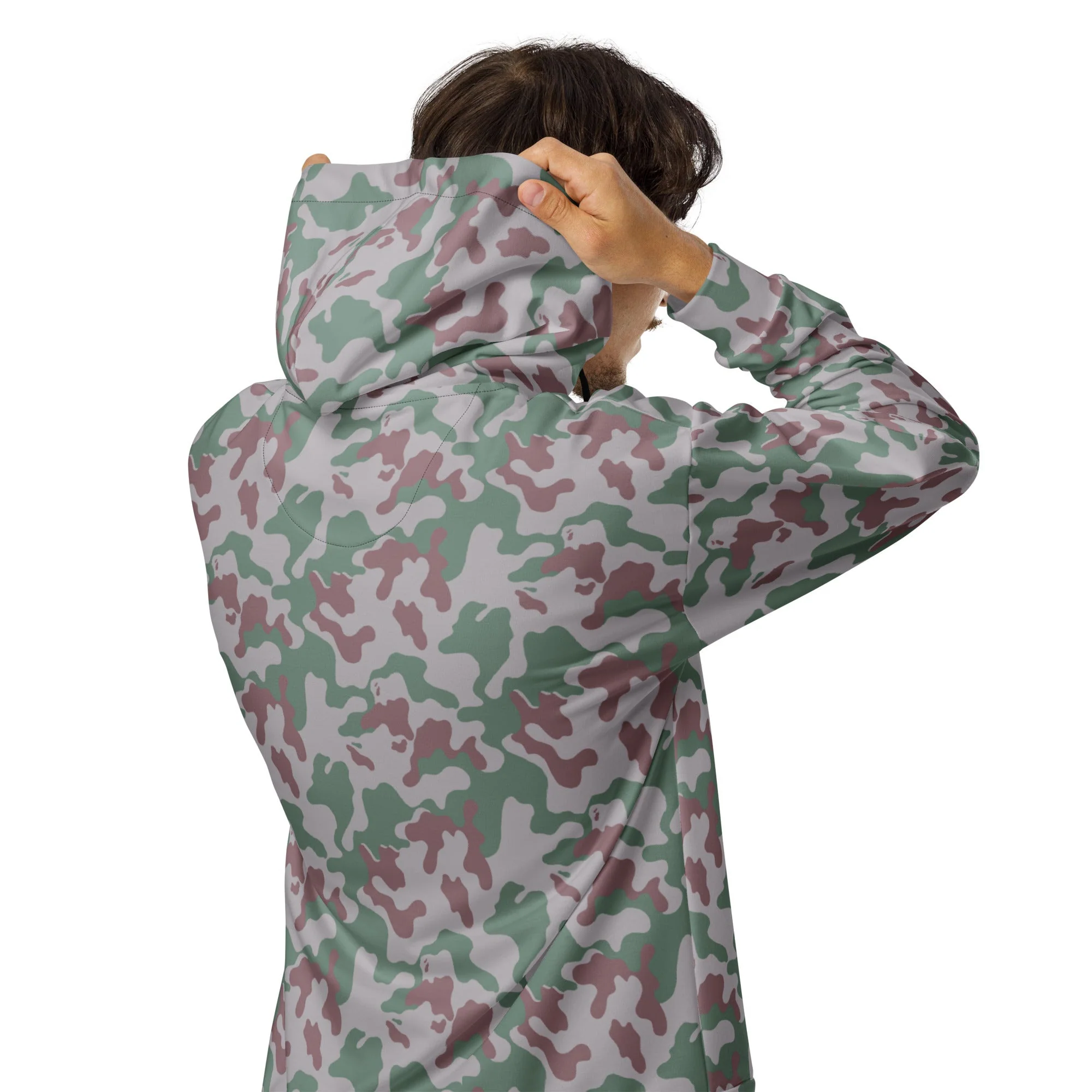 Lithuanian Amoeba CAMO Unisex Zip Hoodie - Image 14