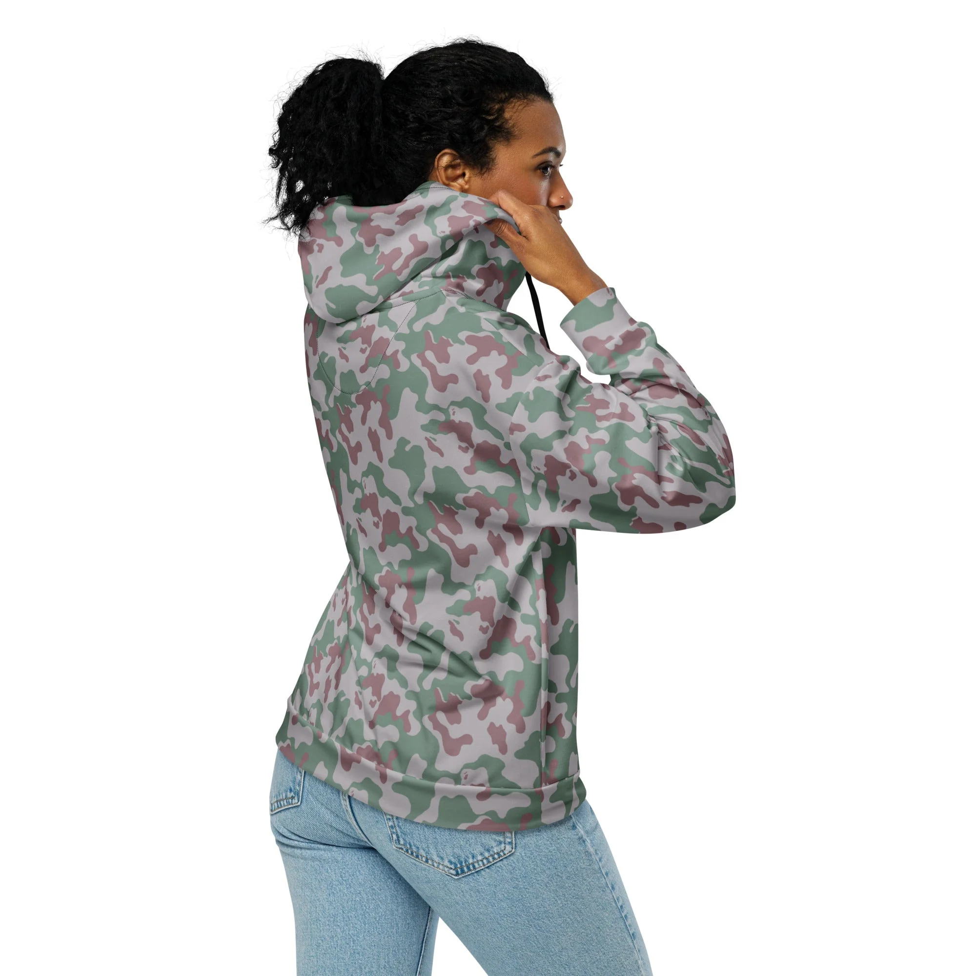 Lithuanian Amoeba CAMO Unisex Zip Hoodie - Image 15