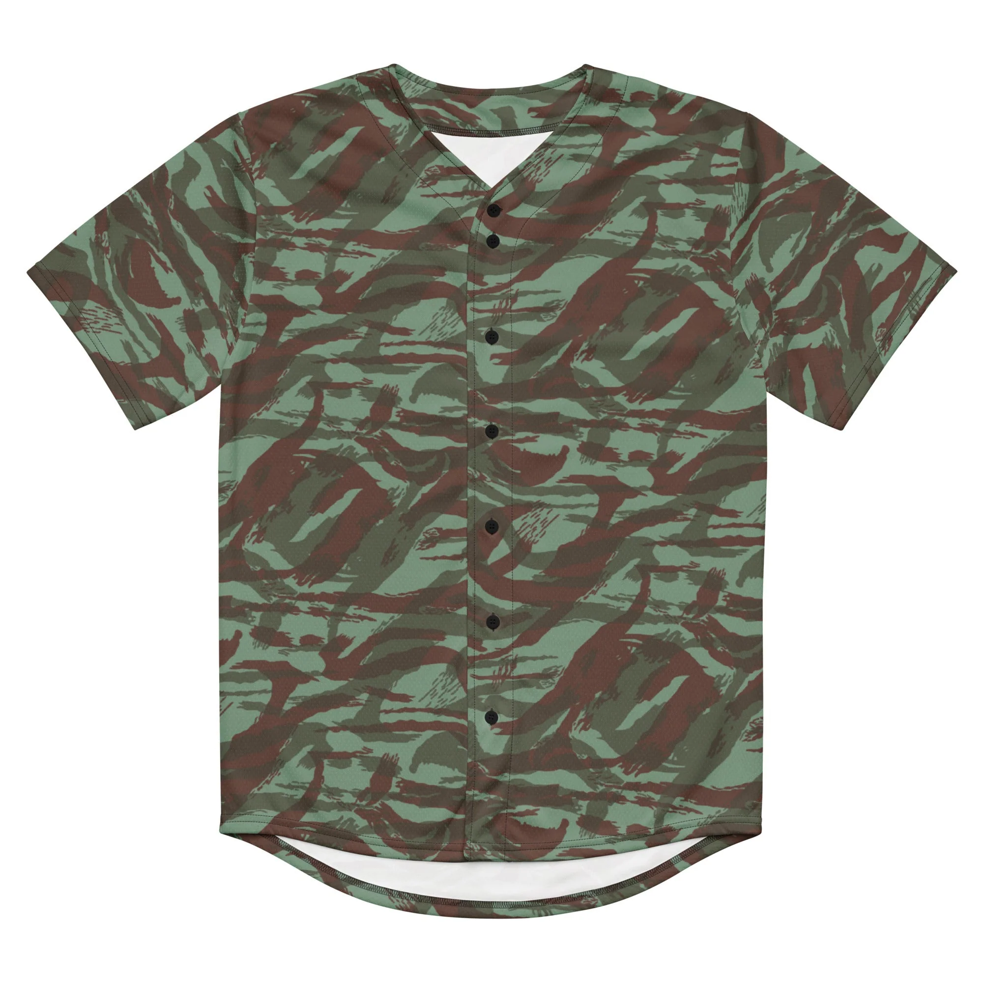 French Lizard Foreign Legion CAMO Unisex Baseball Jersey - Image 12